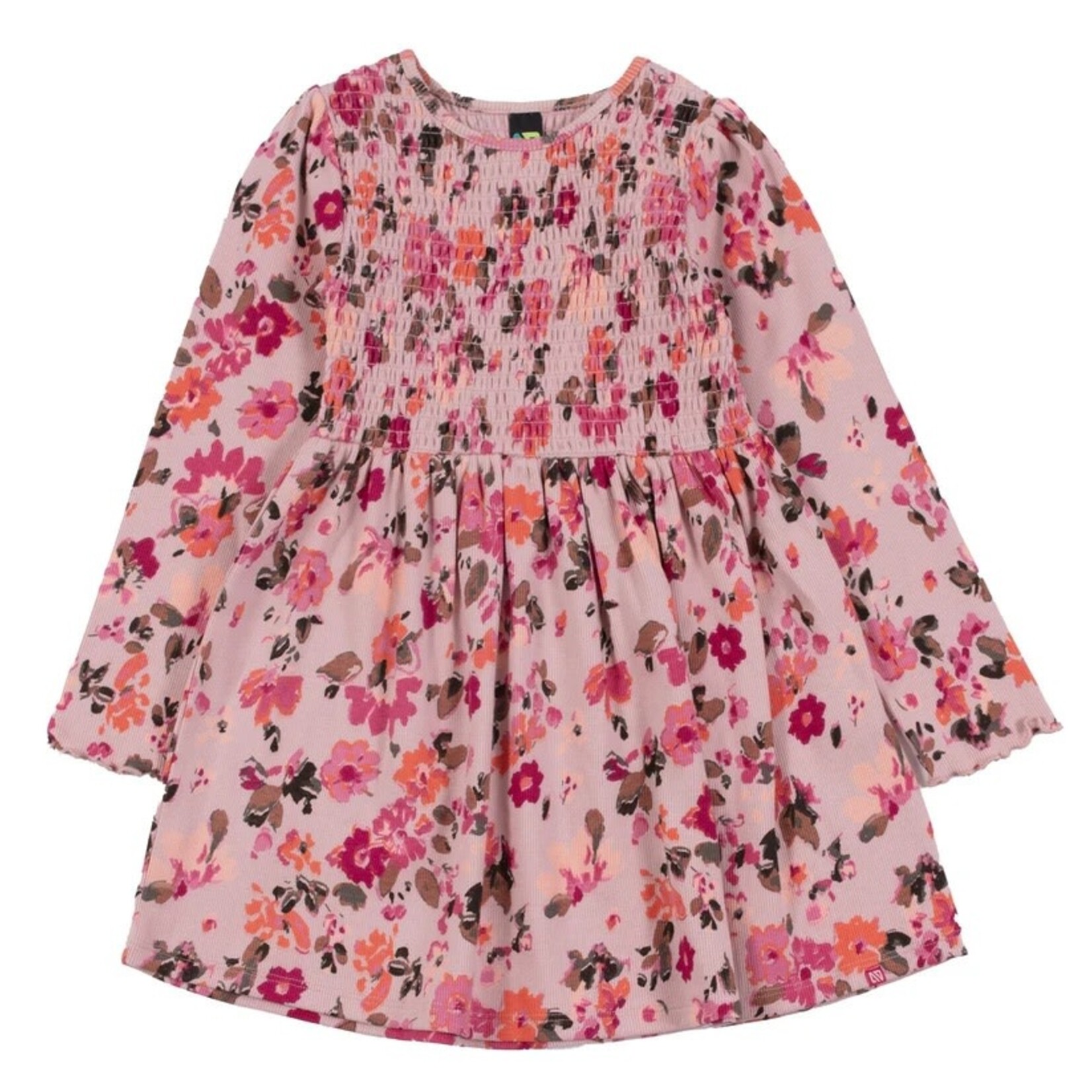 Nanö NANÖ - Pale pink dress 'Fleurs D'Antan'