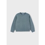 Mayoral MAYORAL - Chandail style pull vert-de-gris avec effet tricot