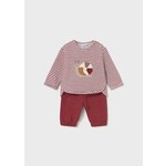 Mayoral MAYORAL - 2 Piece Set - Long Sleeve Snail Pattern Sweater with Pants