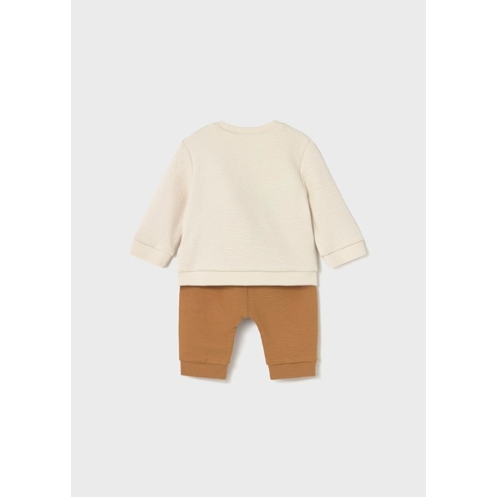 Mayoral  MAYORAL - 2-piece set - Long-sleeved sweater with snail on a mushroom pattern with long pants