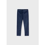 Mayoral MAYORAL - Legging en velours bleu avec motif de brillants