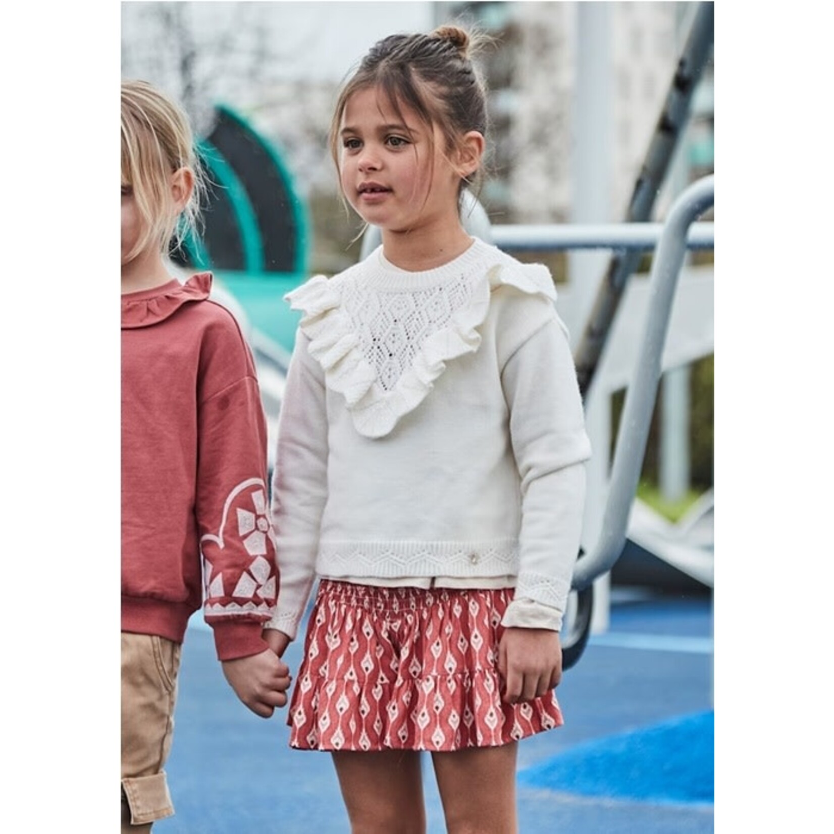 Mayoral MAYORAL - Jupe-short rose de style bohème