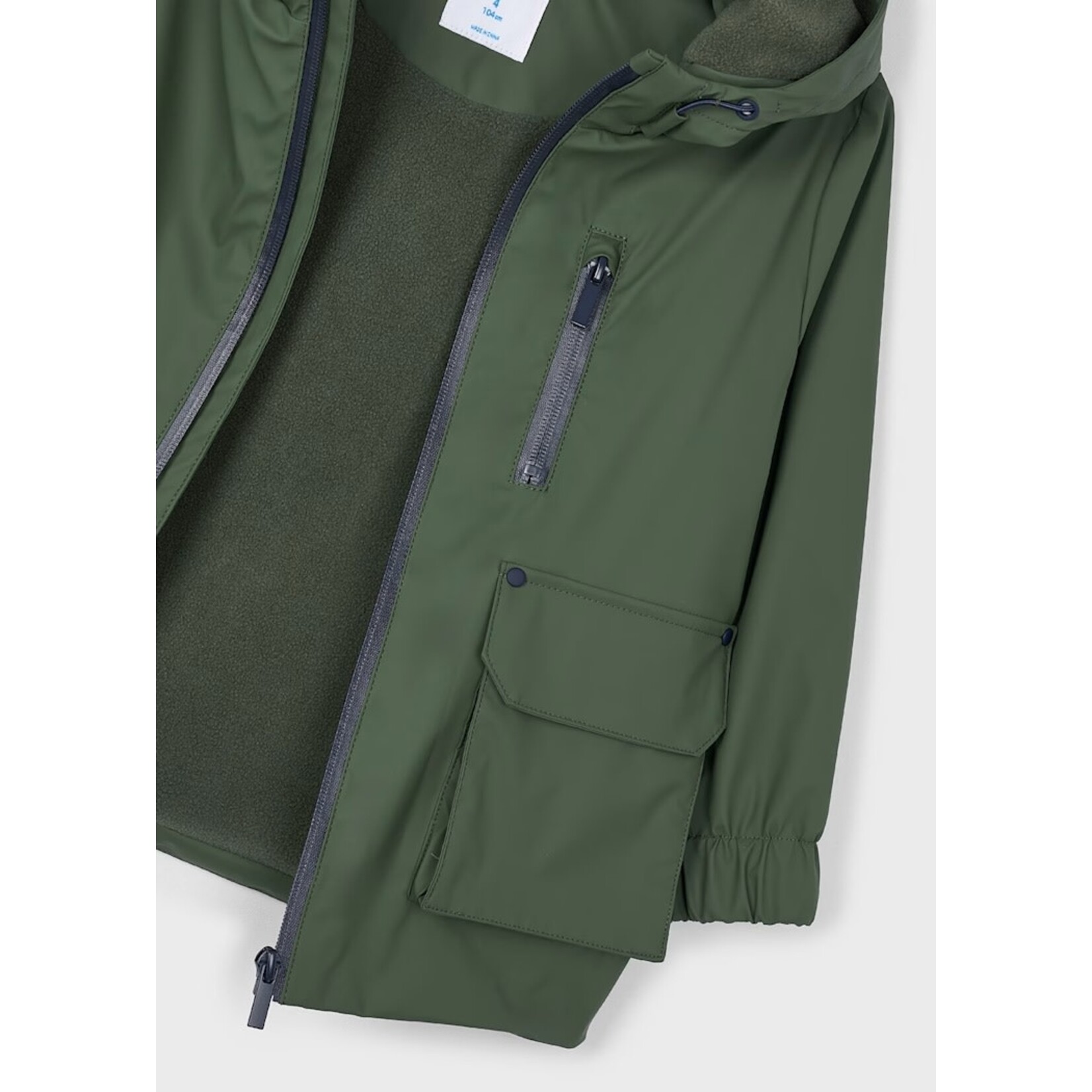 Mayoral MAYORAL - Manteau mi-saison imperméable vert olive