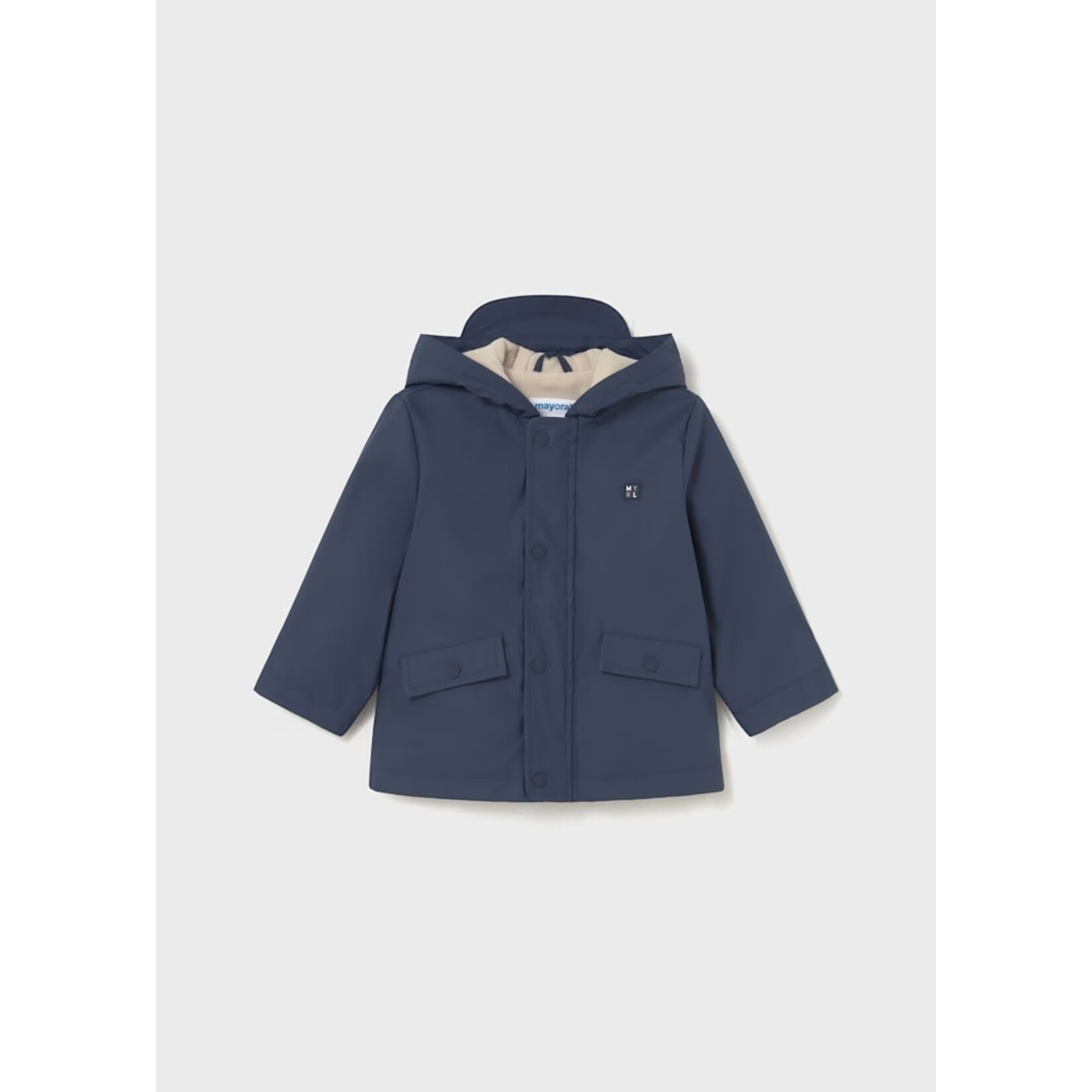 Mayoral MAYORAL - Navy blue waterproof mid-season coat