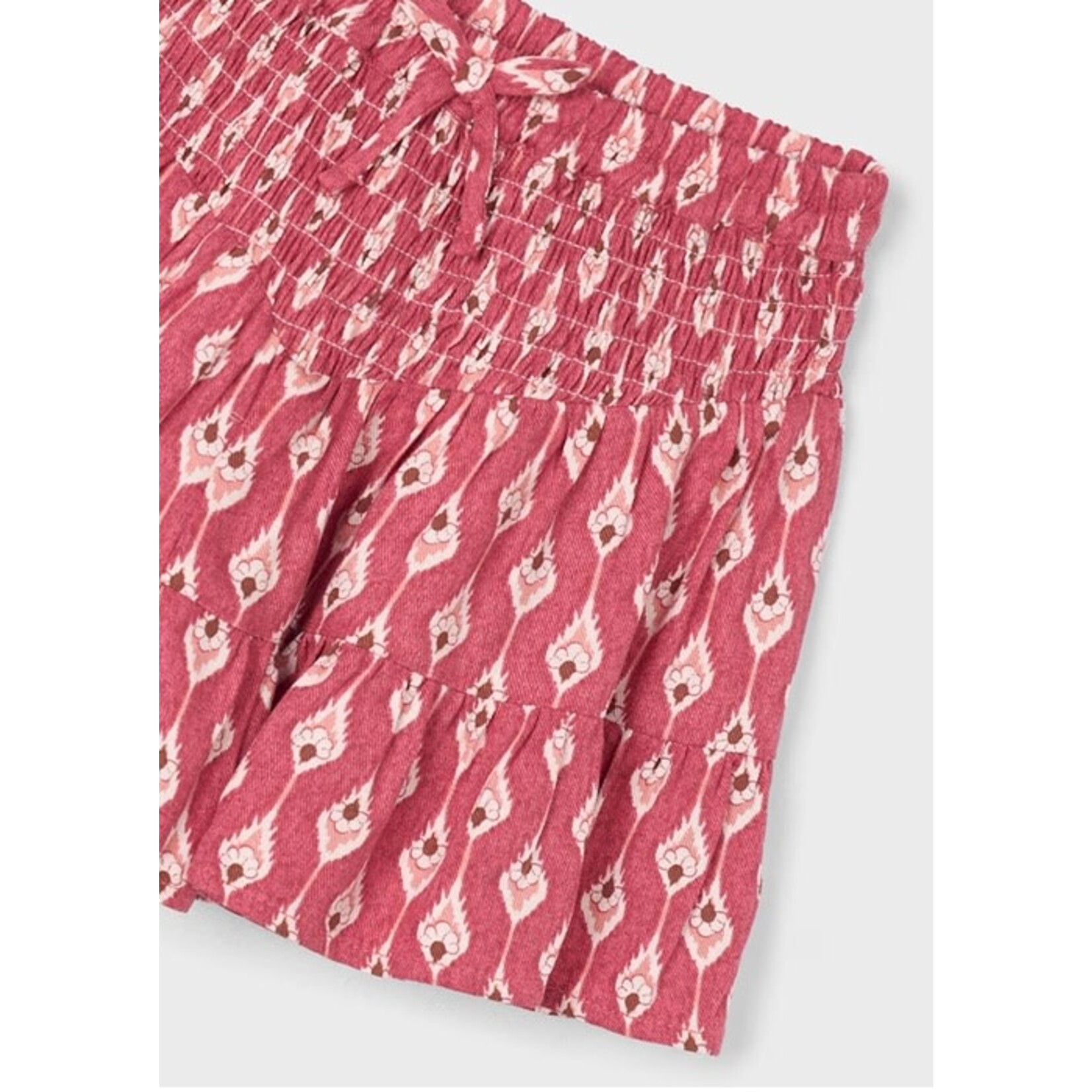 Mayoral MAYORAL - Jupe-short rose de style bohème