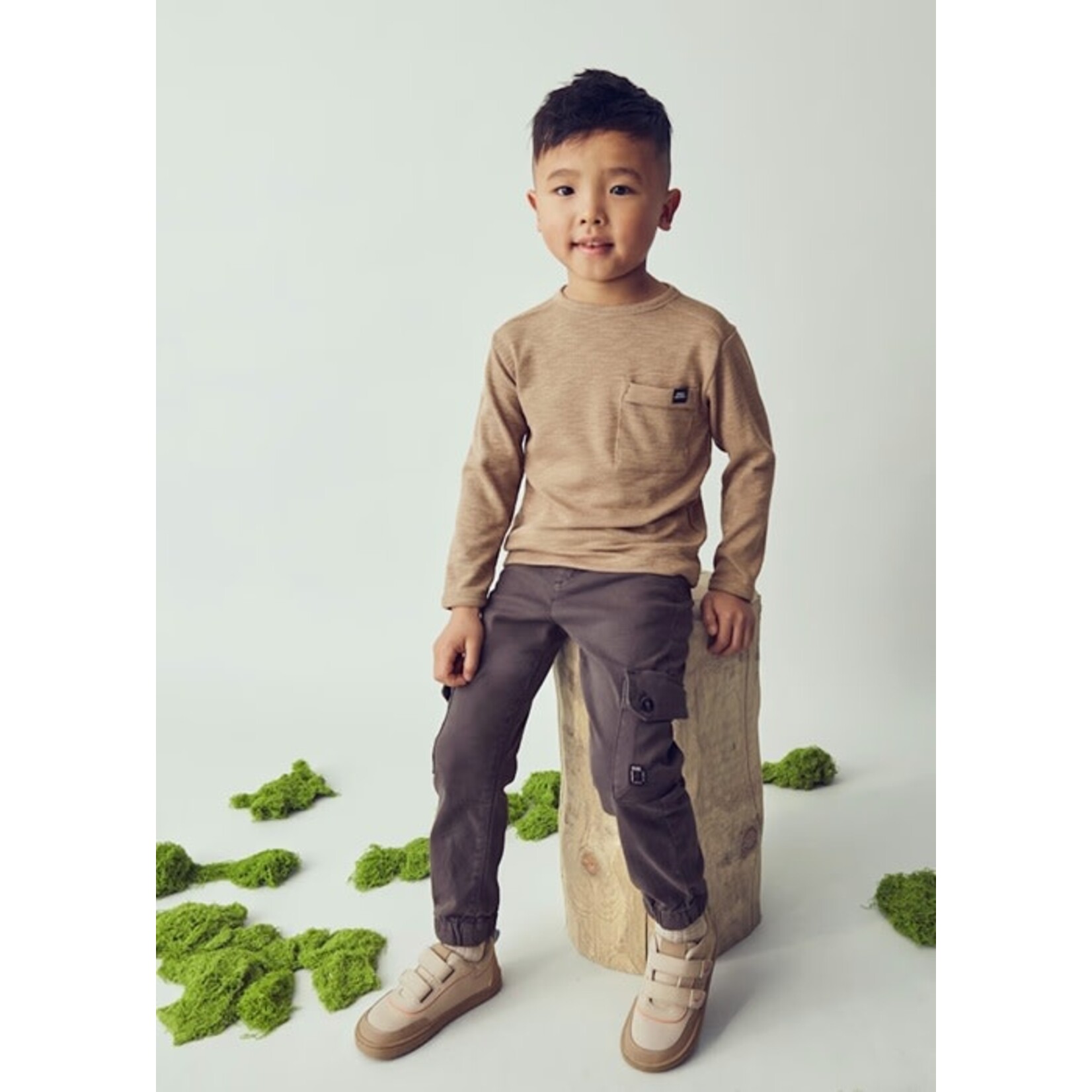 Mayoral MAYORAL - Chandail à manches longues en maille caramel