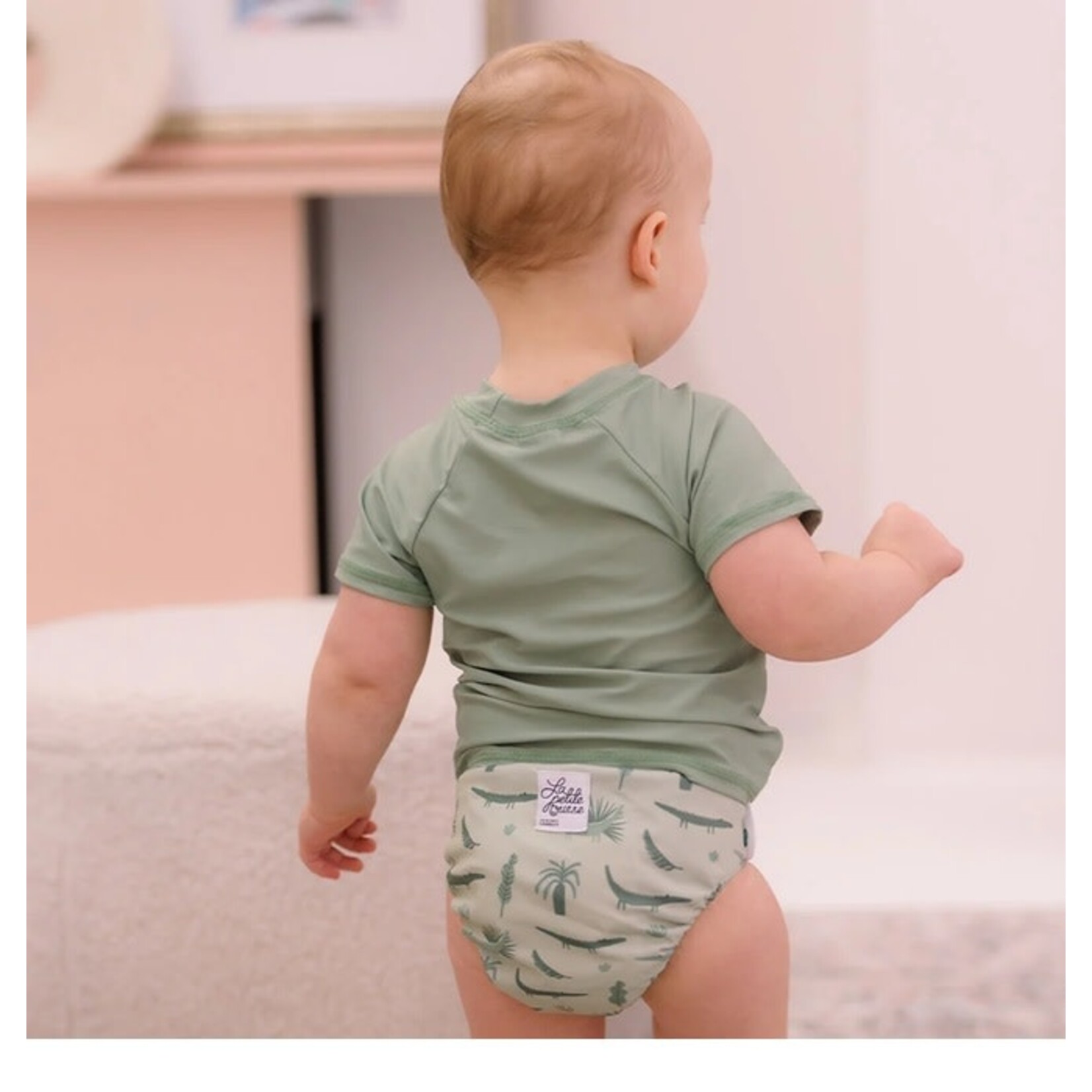 La Petite Ourse LA PETITE OURSE - 'Croco' Swim Diaper