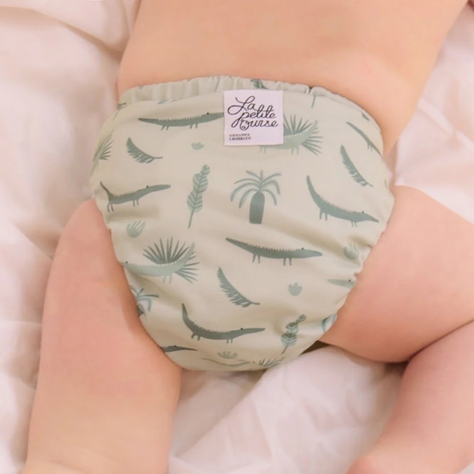 La Petite Ourse LA PETITE OURSE - 'Croco' Swim Diaper