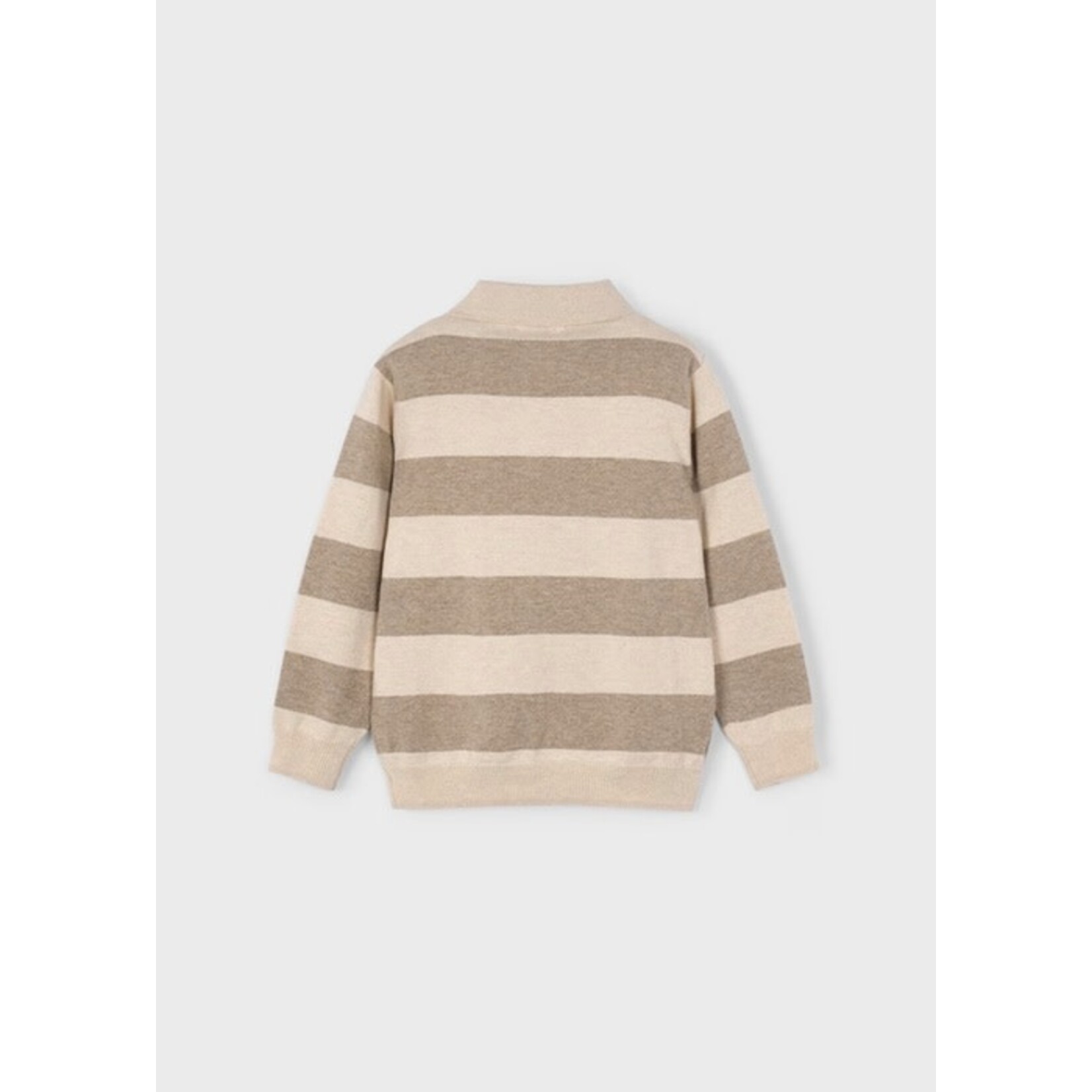 Mayoral MAYORAL - Chandail/polo à manches longues beige et taupe