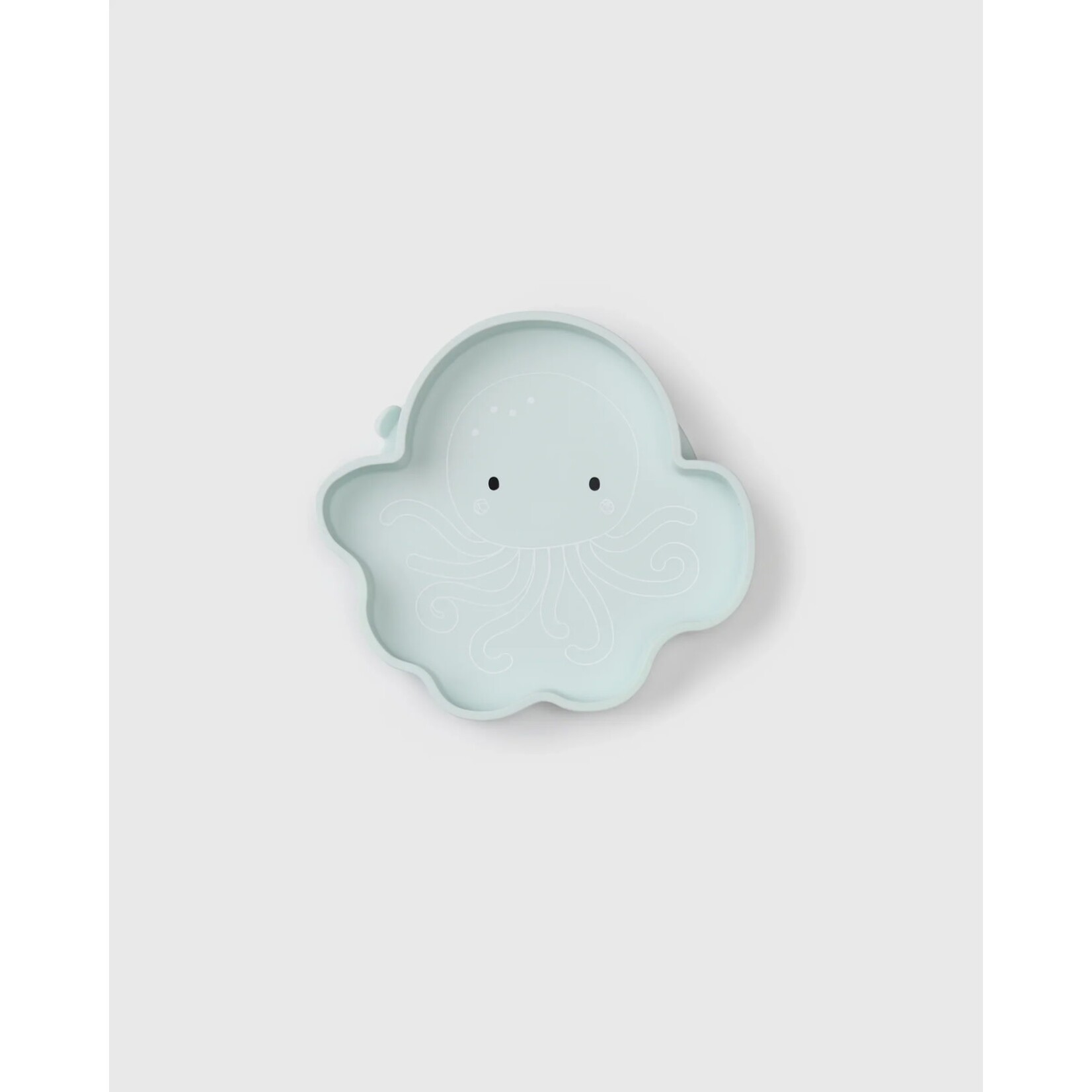 Loulou Lollipop LOULOU LOLLIPOP - Silicone Suction Snack Plate - Octopus