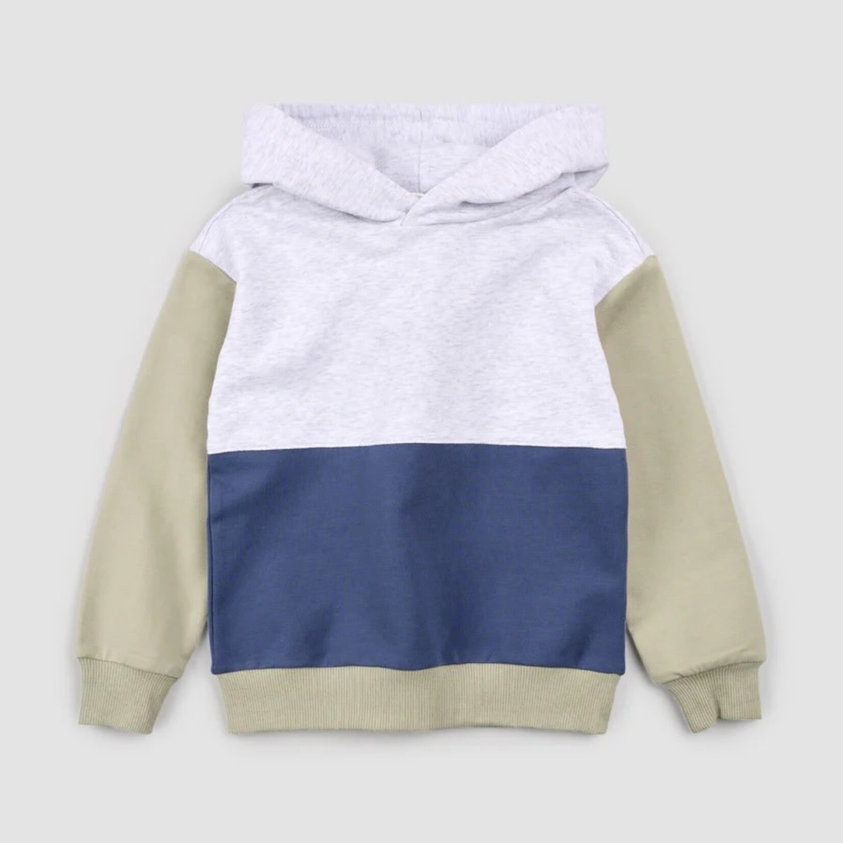 Miles the label MILES THE LABEL- Chandail à capuche tricolore