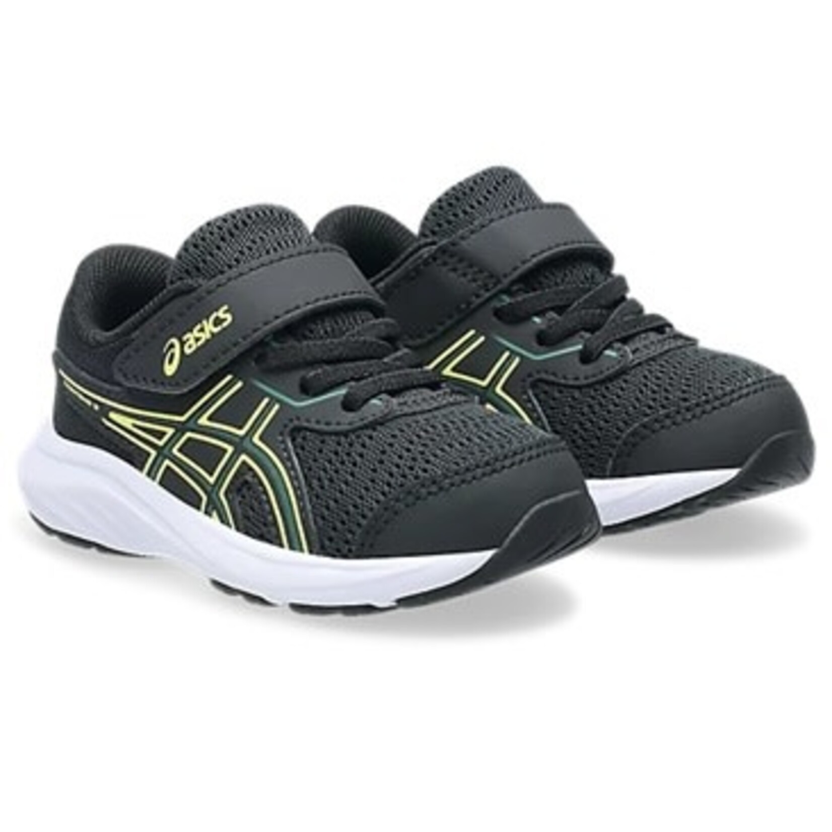 Asics ASICS - Chaussures de sport 'Contend 9 TS - Noir/Vert Jaspé' - Bambin