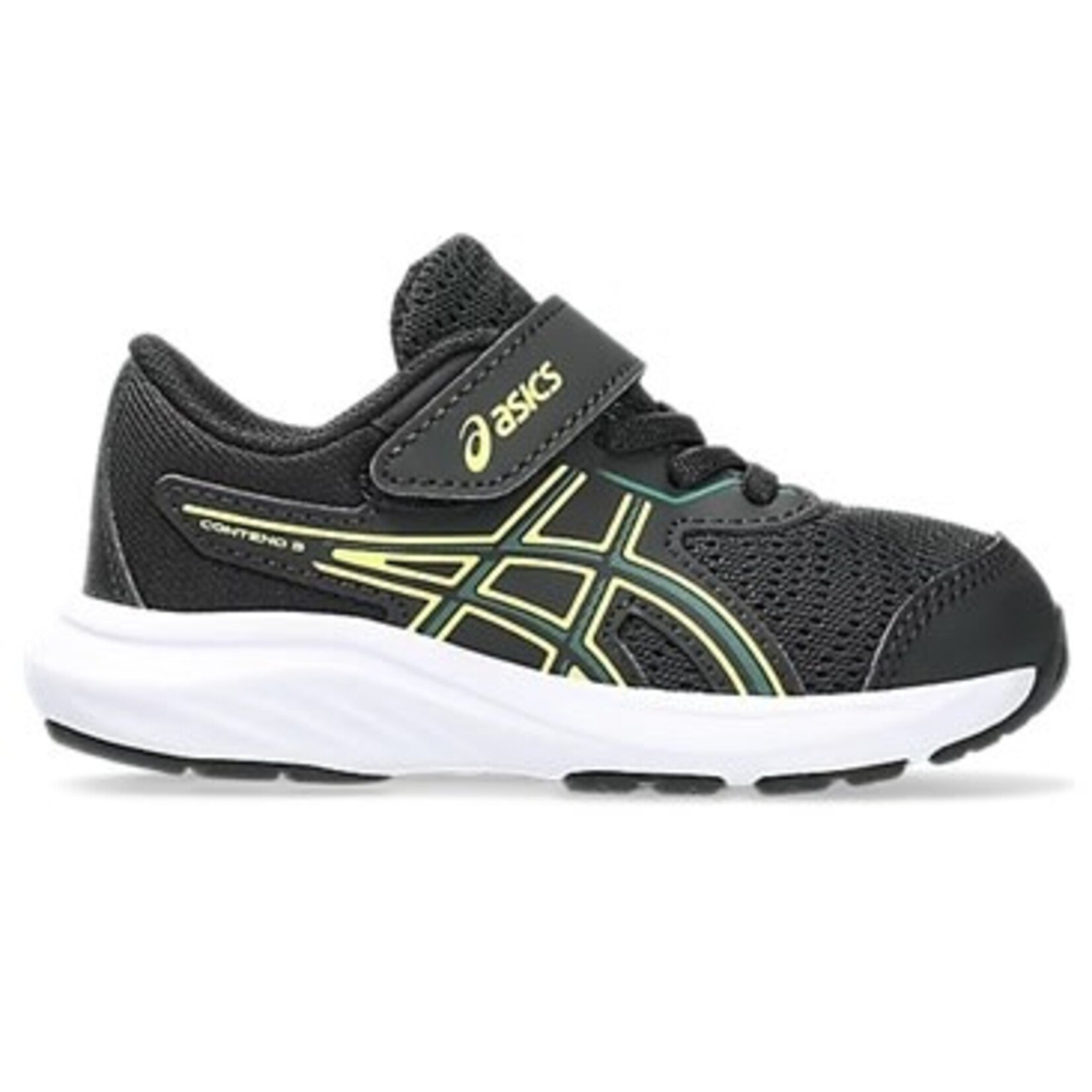 Asics ASICS - Chaussures de sport 'Contend 9 TS - Noir/Vert Jaspé' - Bambin