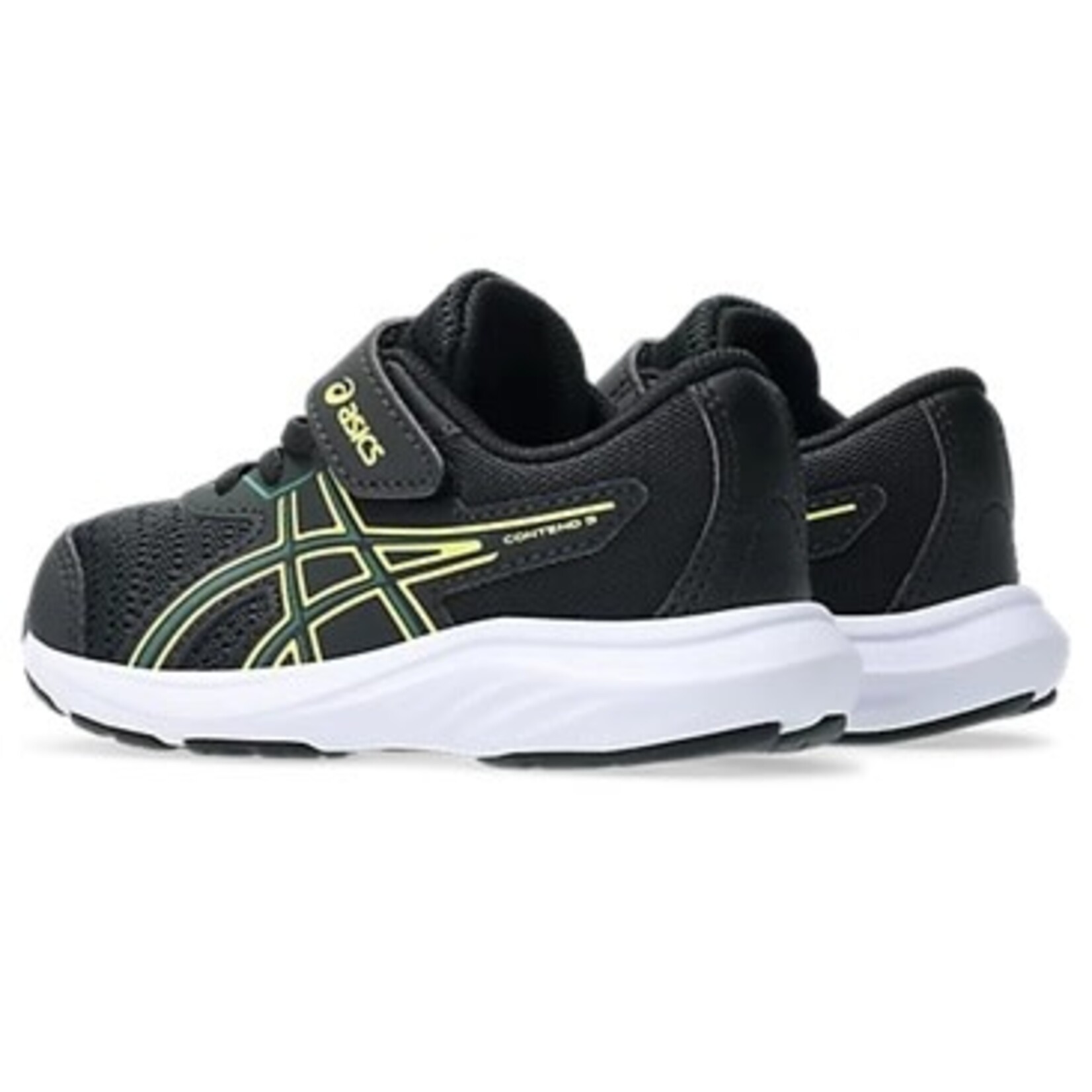 Asics ASICS - Running Shoes 'Contend 9 TS - Black/Jasper Green' - Toddlers
