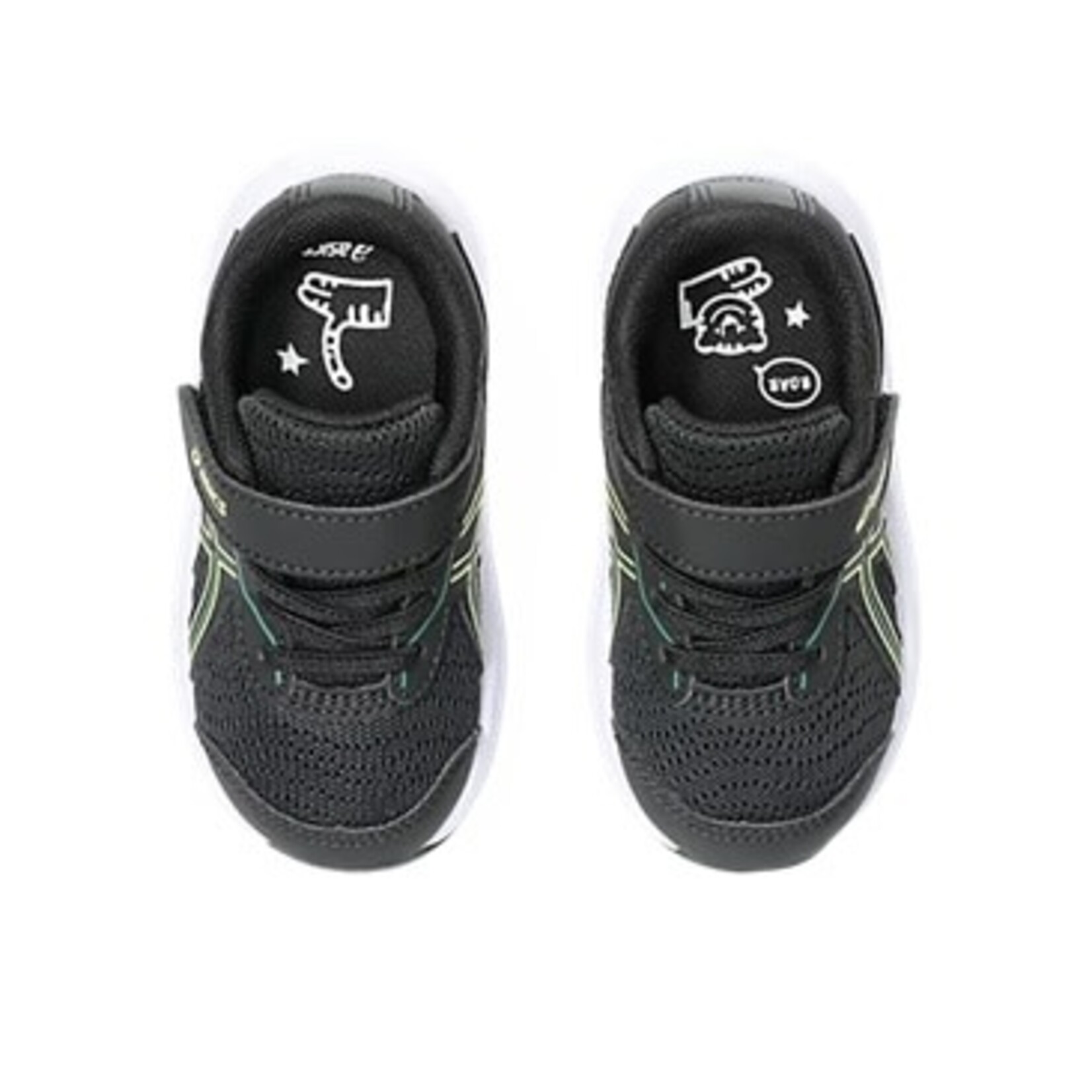 Asics ASICS - Running Shoes 'Contend 9 TS - Black/Jasper Green' - Toddlers