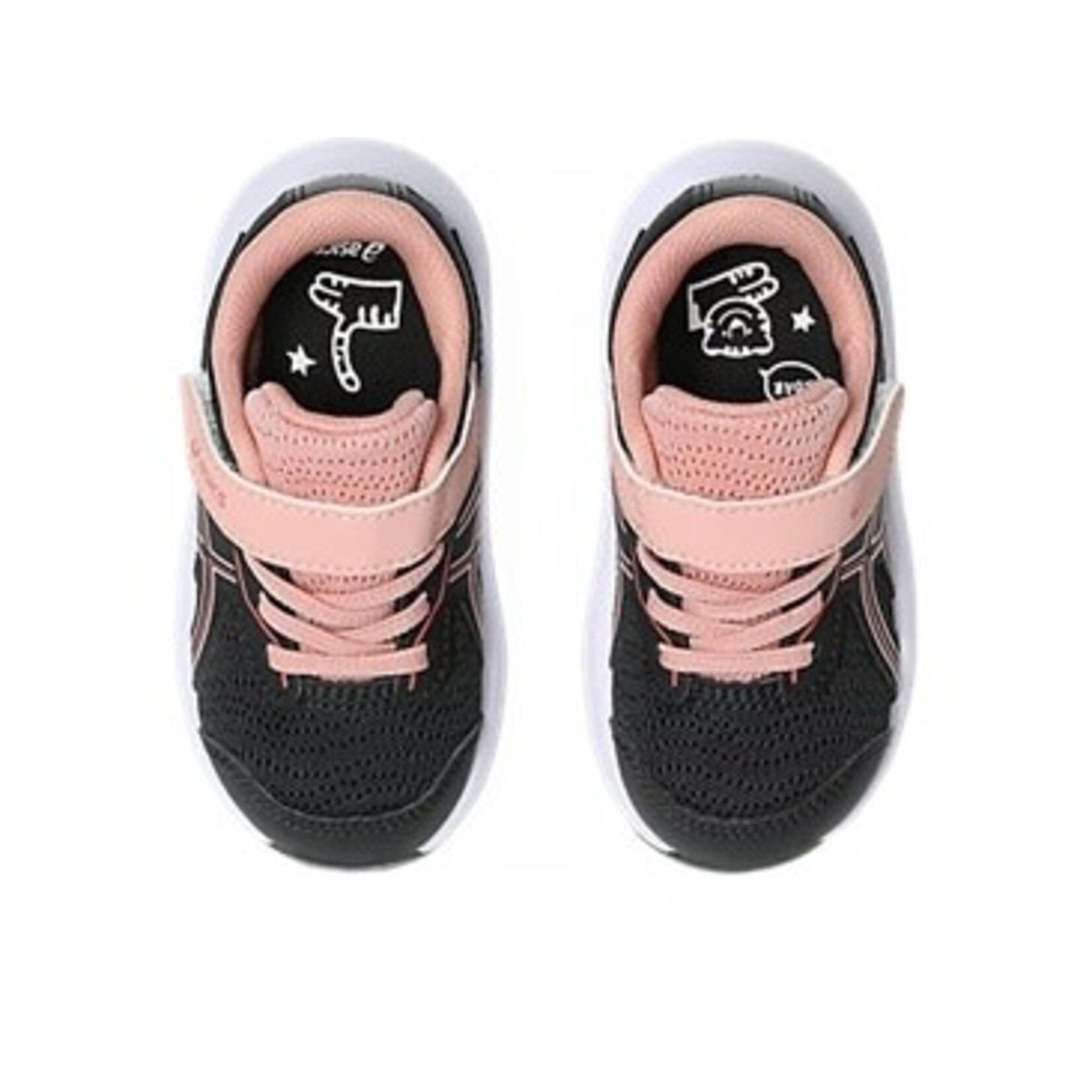 Asics ASICS - Running Shoes 'Contend 9 TS - Black/Dark Pink Clay' - Toddlers