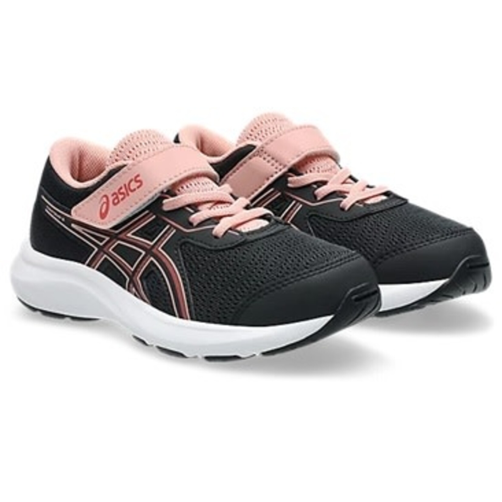 Asics ASICS - Chaussures de sport 'Contend 9PS - Noir/Argile Rose Foncé'