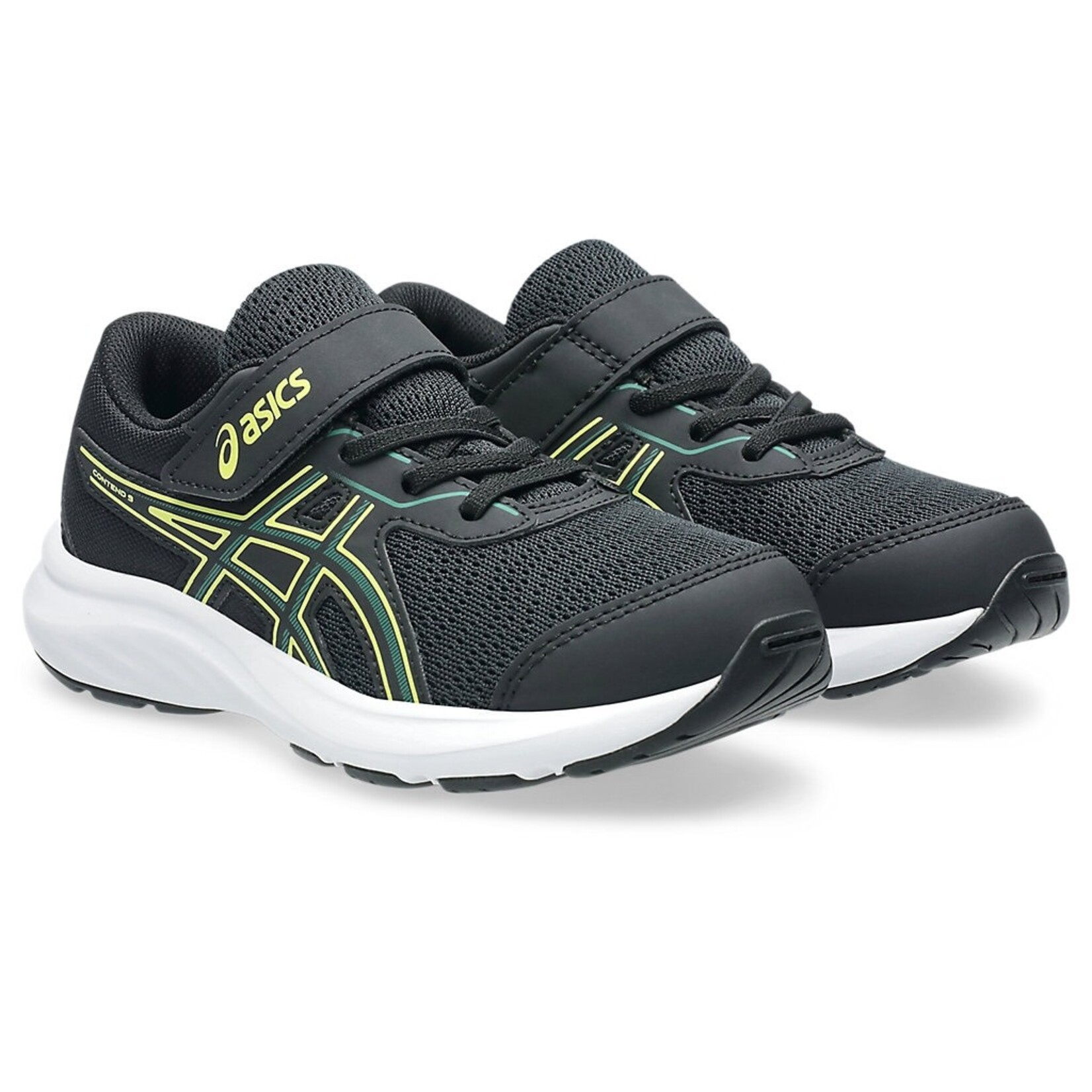 Asics ASICS - Running Shoes 'Contend 9PS - Black/Jasper Green'