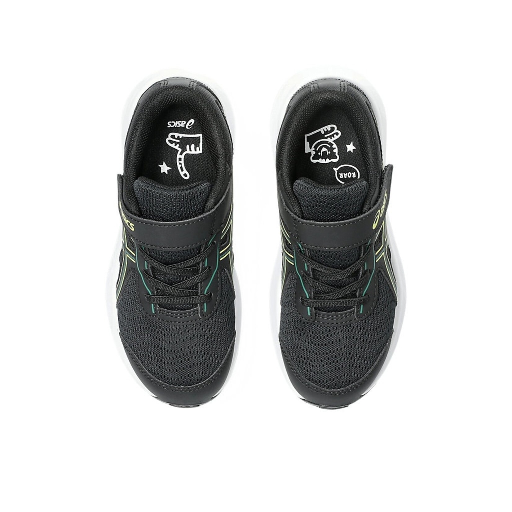 Asics ASICS - Chaussures de sport 'Contend 9PS - Noir/Vert Jaspé'