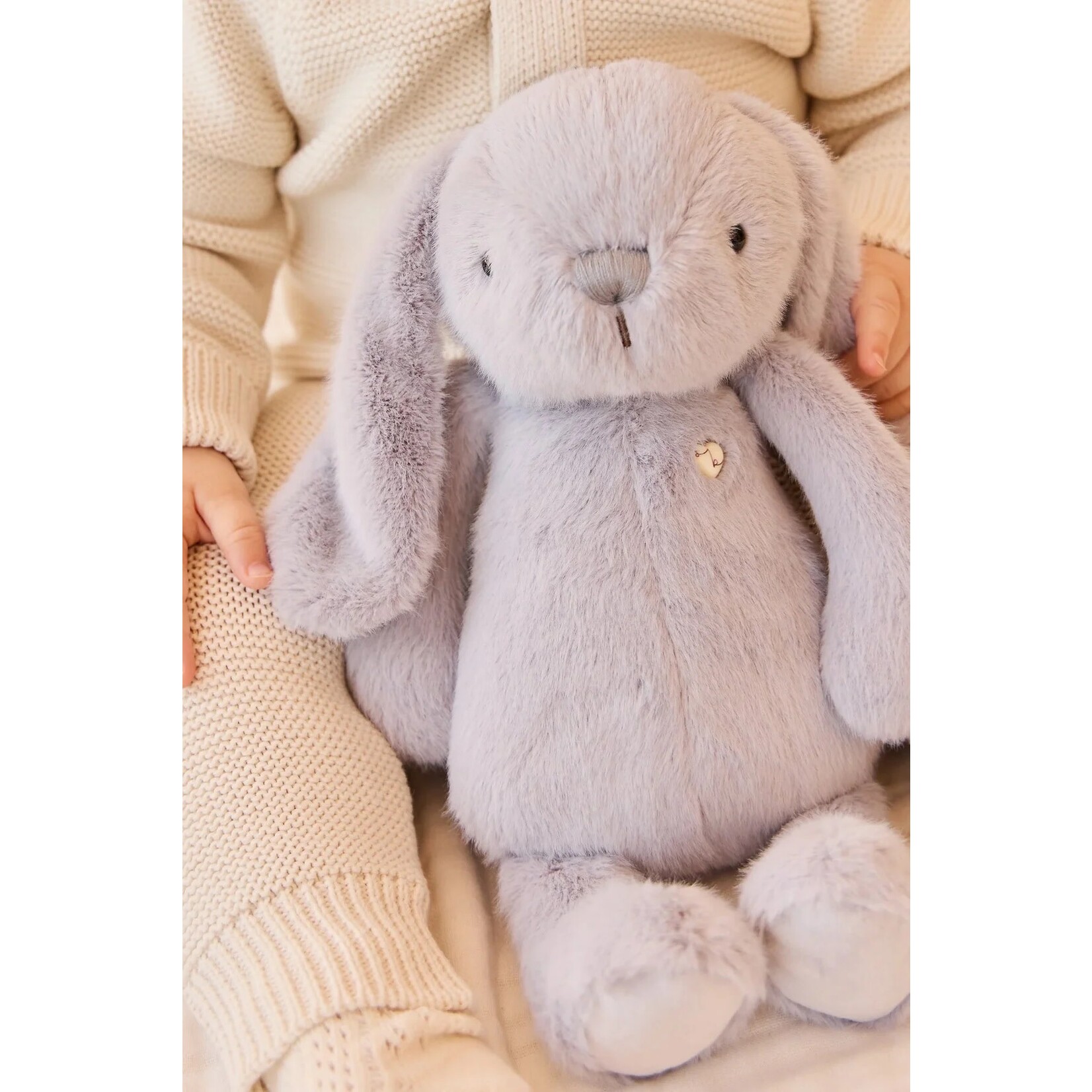 Veille sur toi VEILLE SUR TOI  - Peluche Snuggle Bunnies 'Pénélope le Lapin - Silver'