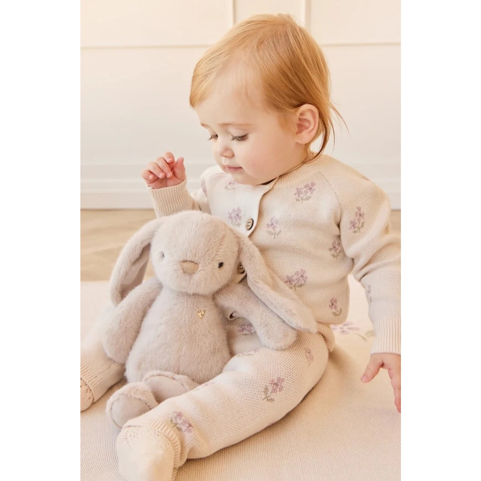 Veille sur toi VEILLE SUR TOI  - Peluche Snuggle Bunnies 'Pénélope le Lapin - Beige'