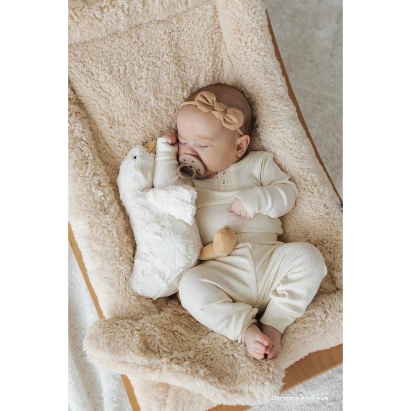 Veille sur toi VEILLE SUR TOI  - Peluche Snuggle Bunnies 'Rose Le Canard'