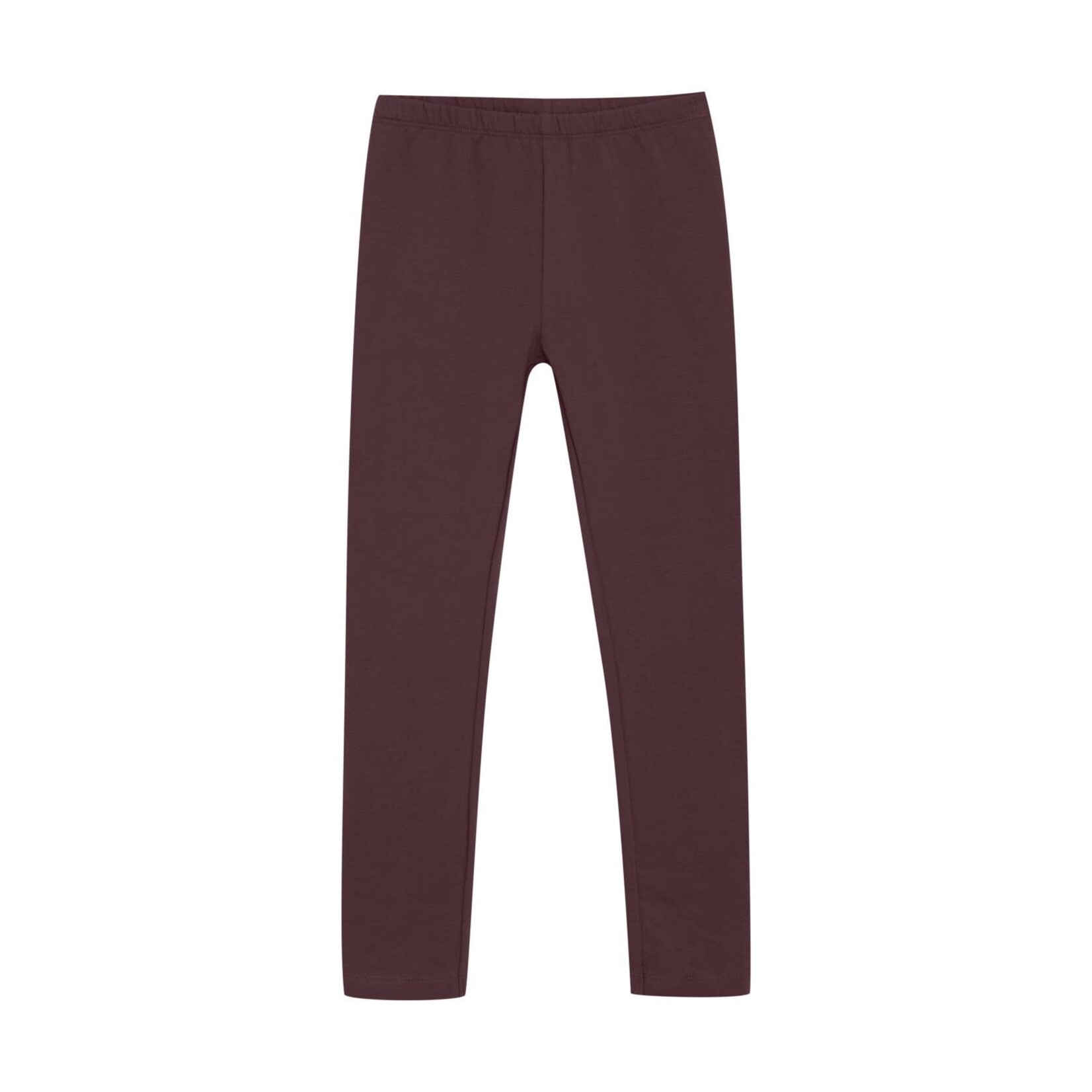 Minymo MINYMO - Legging uni couleur raisin avec détail à la cheville