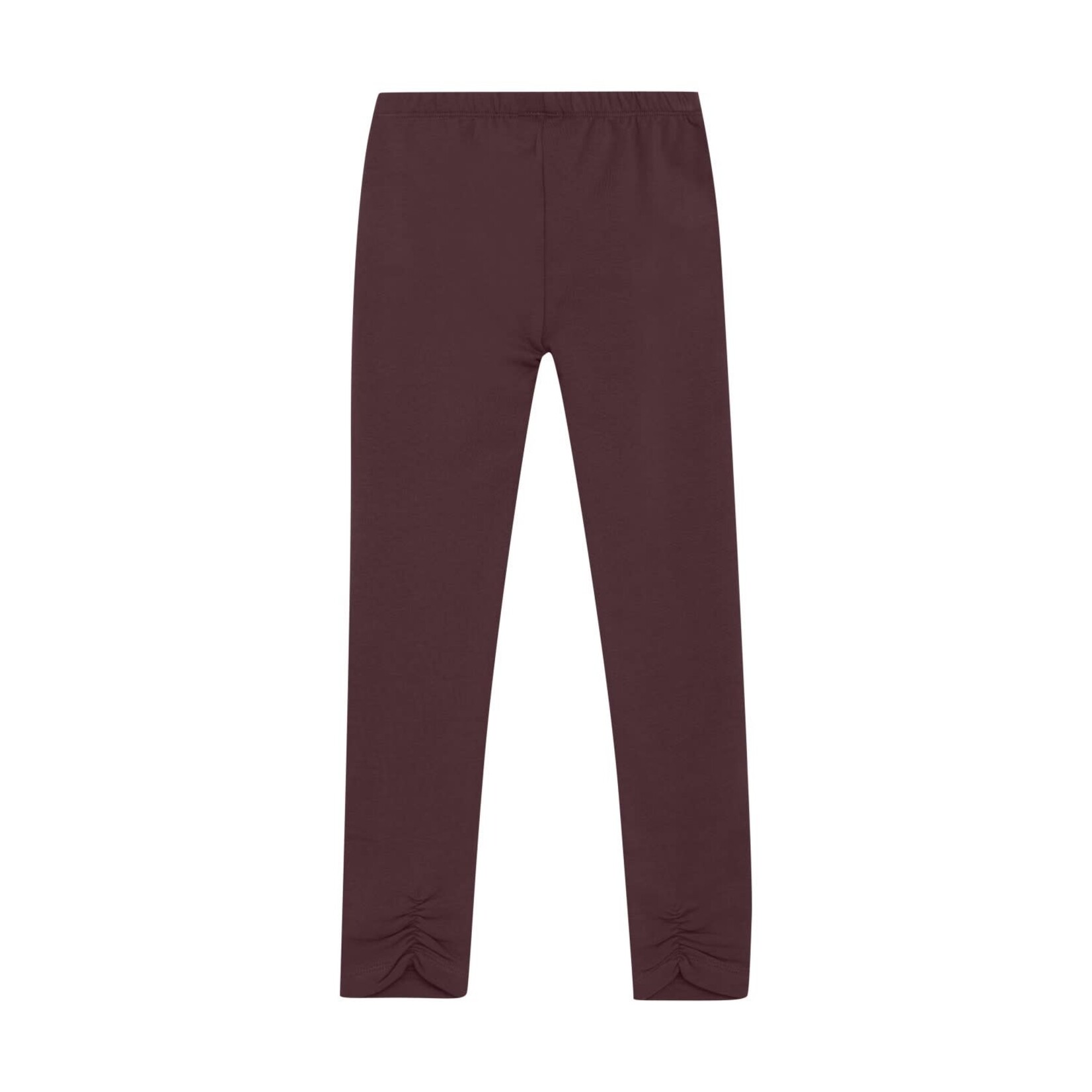 Minymo MINYMO - Legging uni couleur raisin avec détail à la cheville
