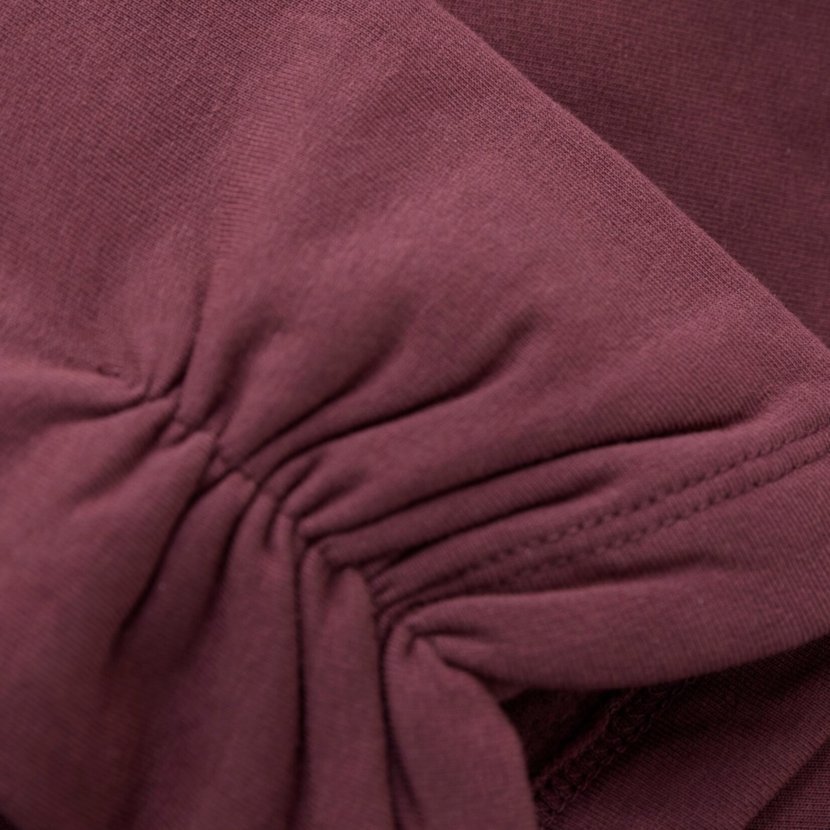Minymo MINYMO - Legging uni couleur raisin avec détail à la cheville