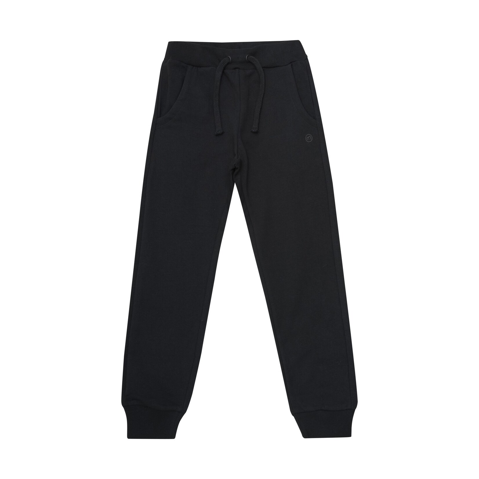 Minymo MINYMO- Ensemble de deux pantalons jogging noir et gris