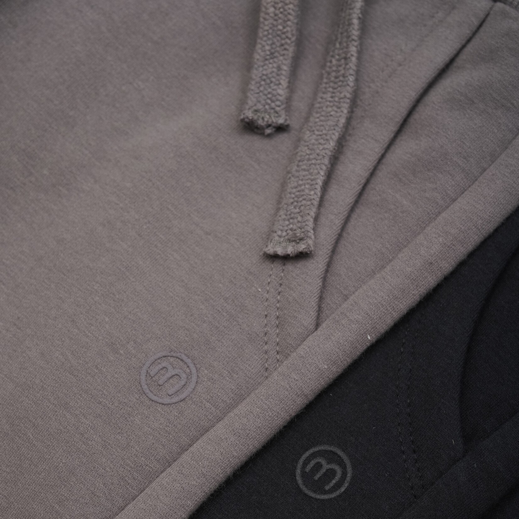 Minymo MINYMO- Ensemble de deux pantalons jogging noir et gris