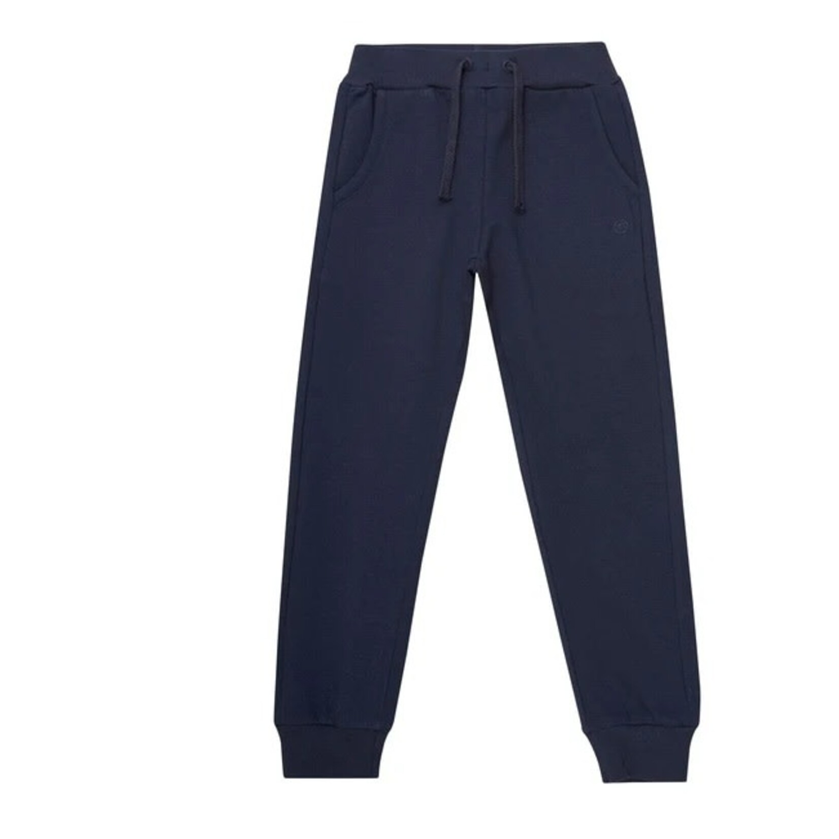 Minymo MINYMO- Ensemble de 2 pantalons jogging en coton biologique bleu marine et brun