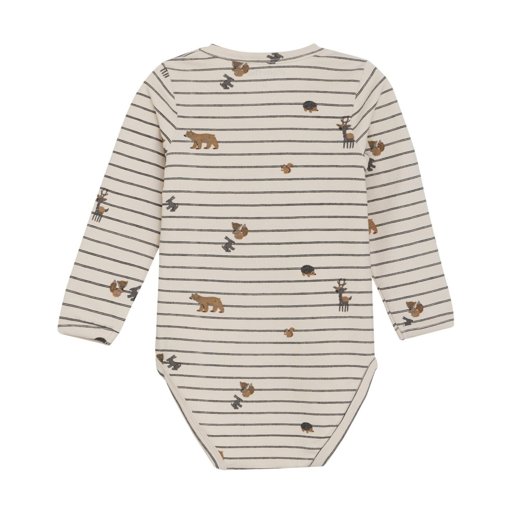 Minymo MINYMO - Forest Animal Print Bodysuit