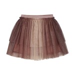 Minymo MINYMO - Jupe en tulle pailletés avec un dégradé 3 couleurs 'Withered Rose'