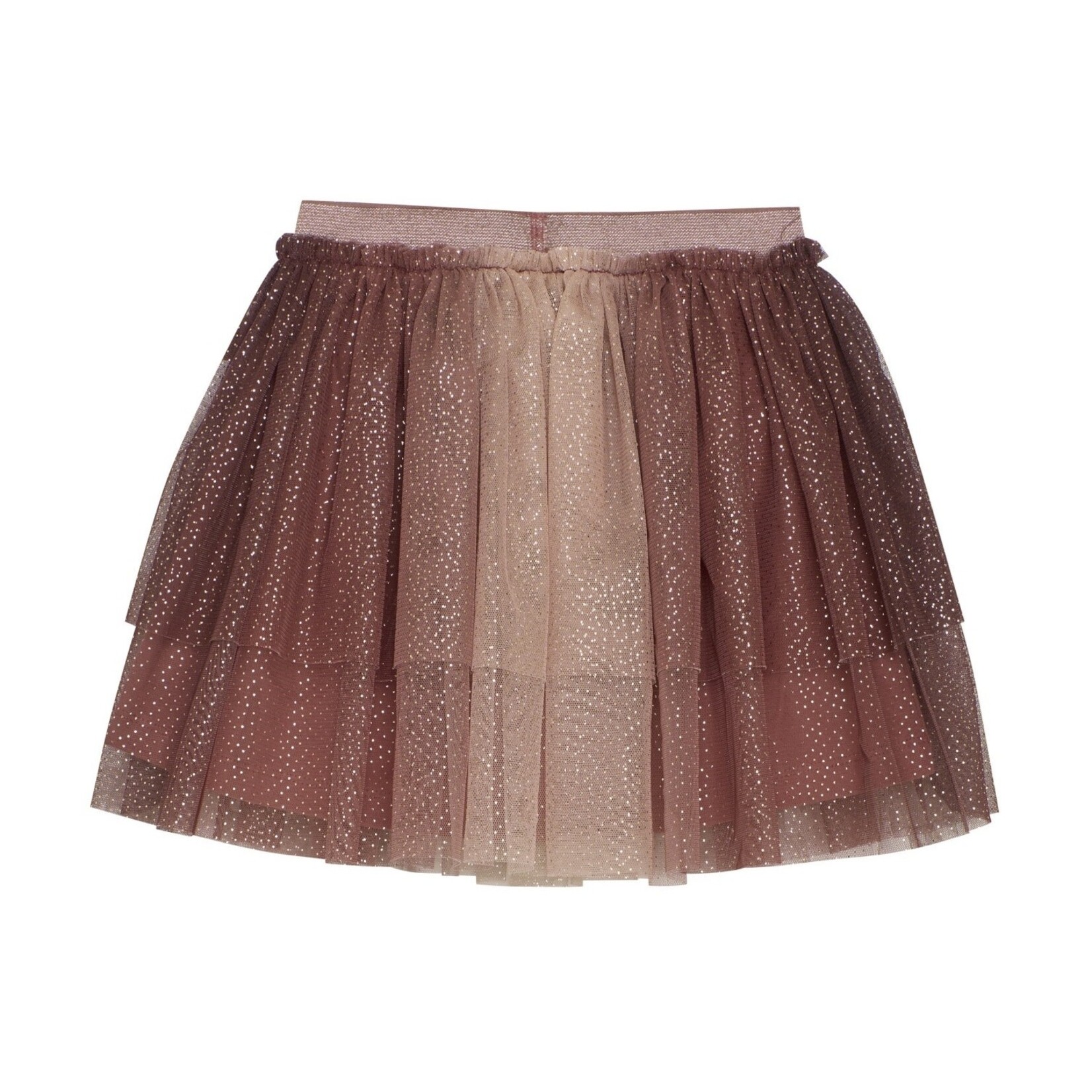 Minymo MINYMO - Jupe en tulle pailletés avec un dégradé 3 couleurs 'Withered Rose'