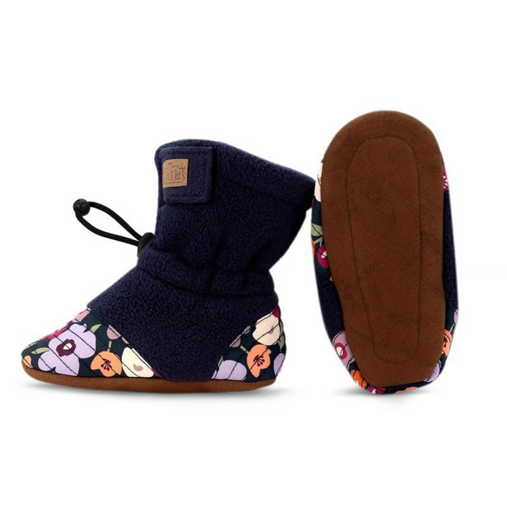 JAN&JUL JAN&JUL - 'Stay-Put Cozy Booties' - Winter Flowers