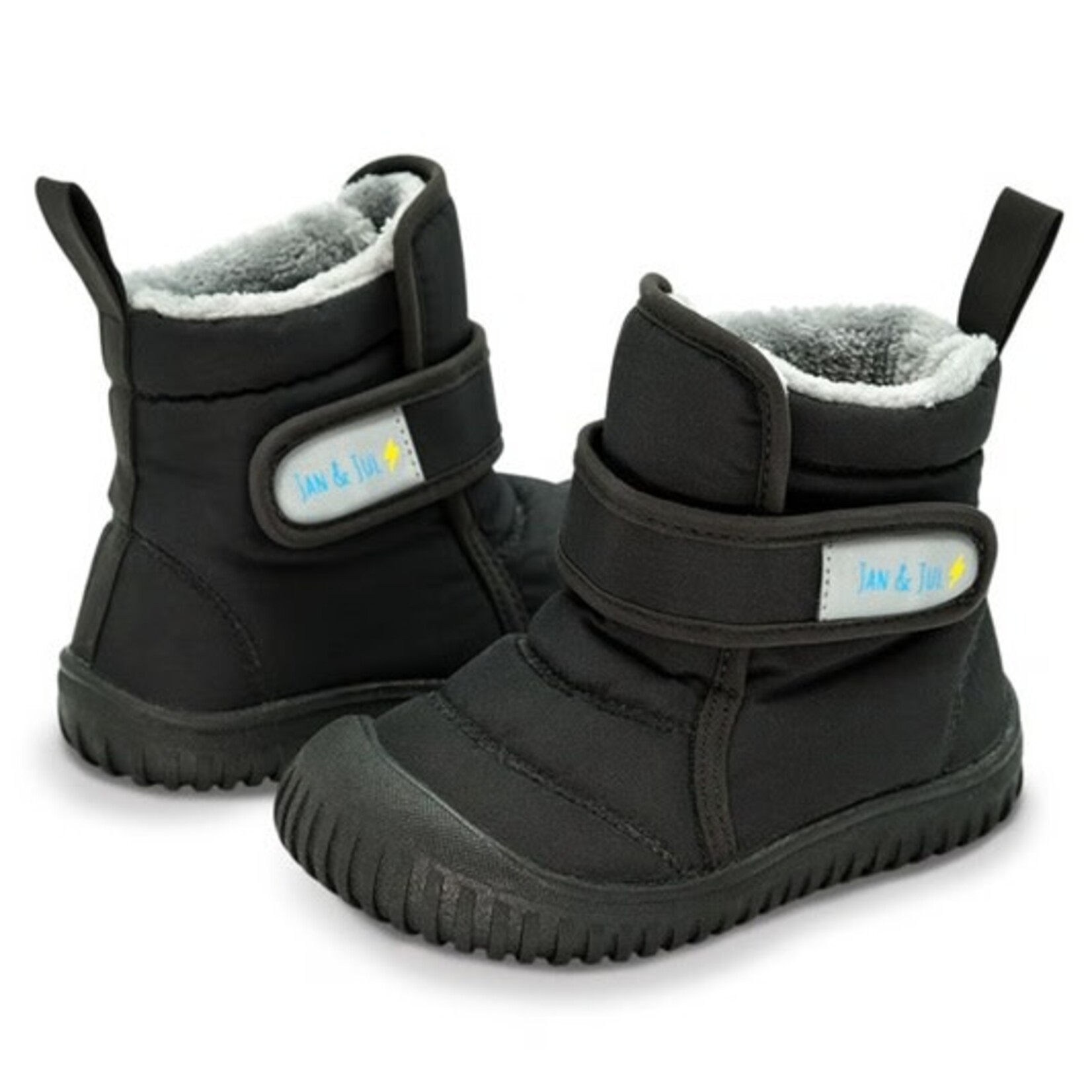 JAN&JUL JAN&JUL - Ankle Boots 'Toasty-Dry Booties' - Black