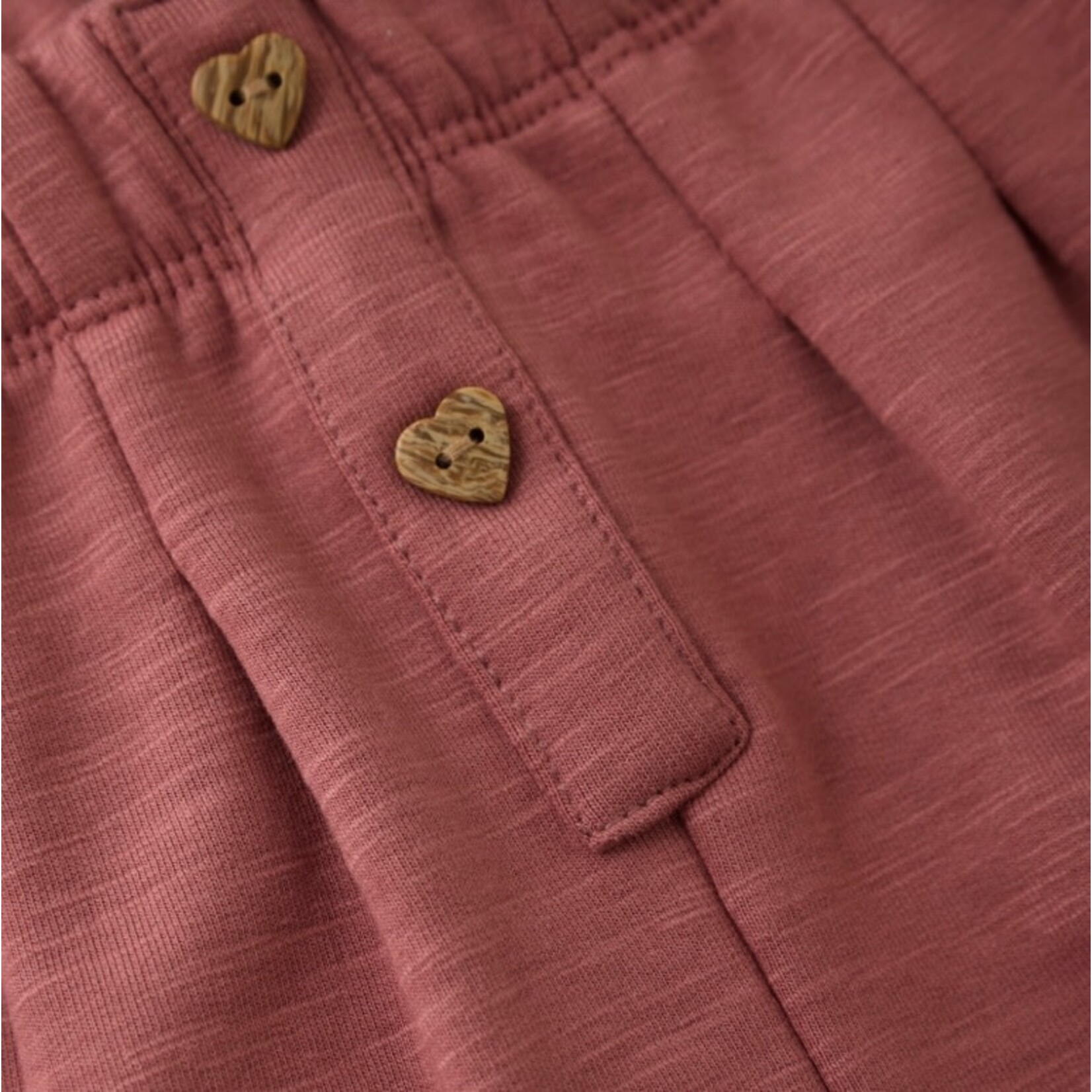 Minymo MINYMO -Pantalon jogging molletonné vieux rose
