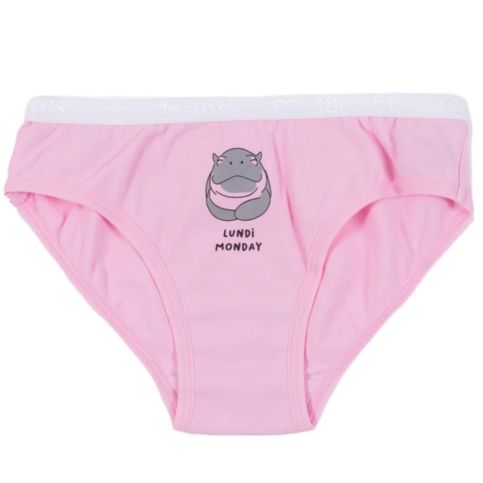 Nanö  NANÖ - Pack of 7 multi-colored underwear with animals and days of the week print