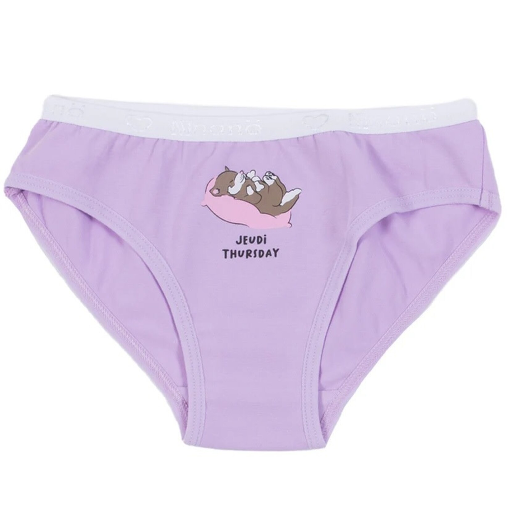 Nanö  NANÖ - Pack of 7 multi-colored underwear with animals and days of the week print