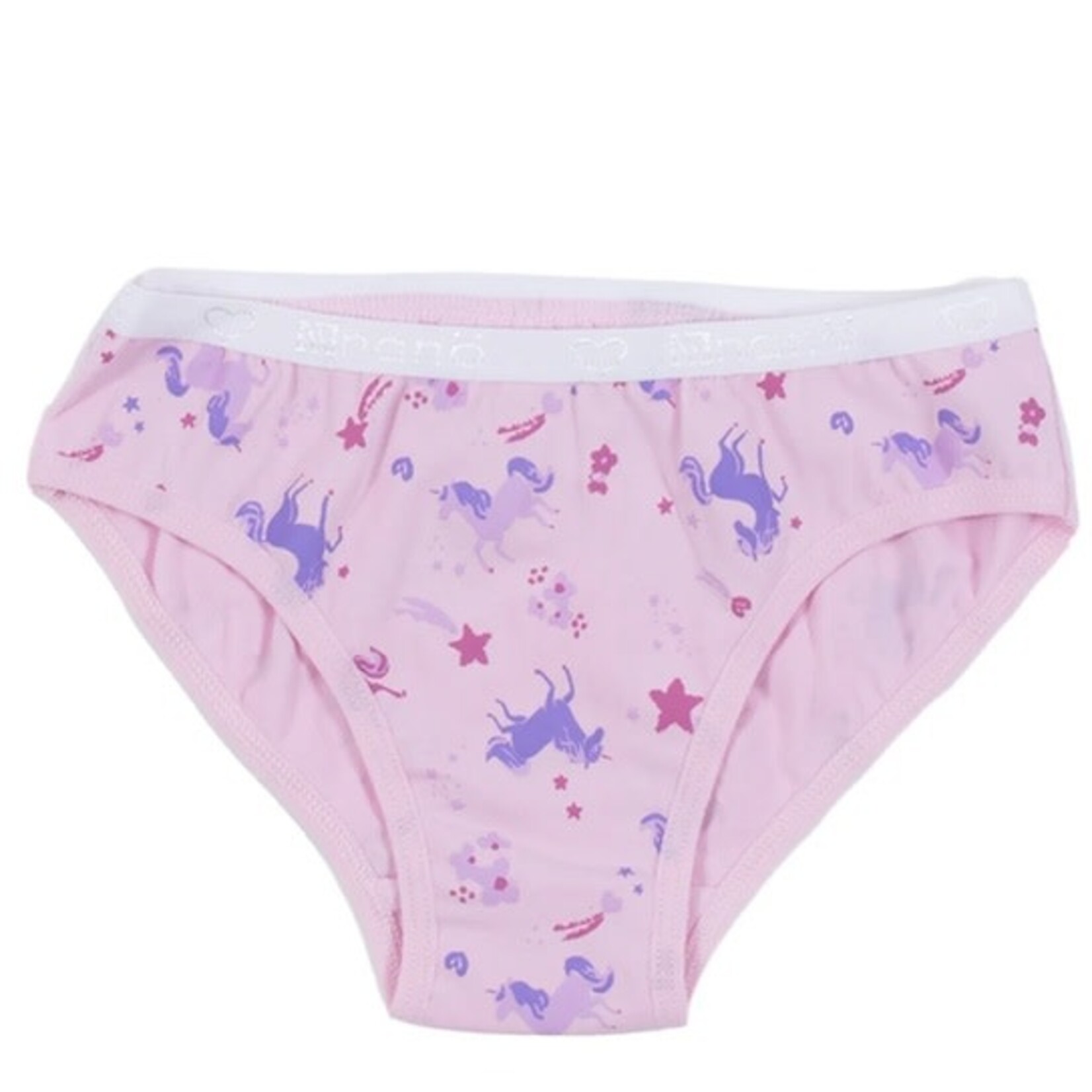 Nanö NANÖ - Lot de 3 culottes 'Licornes - Mauve - Rose - Magenta
