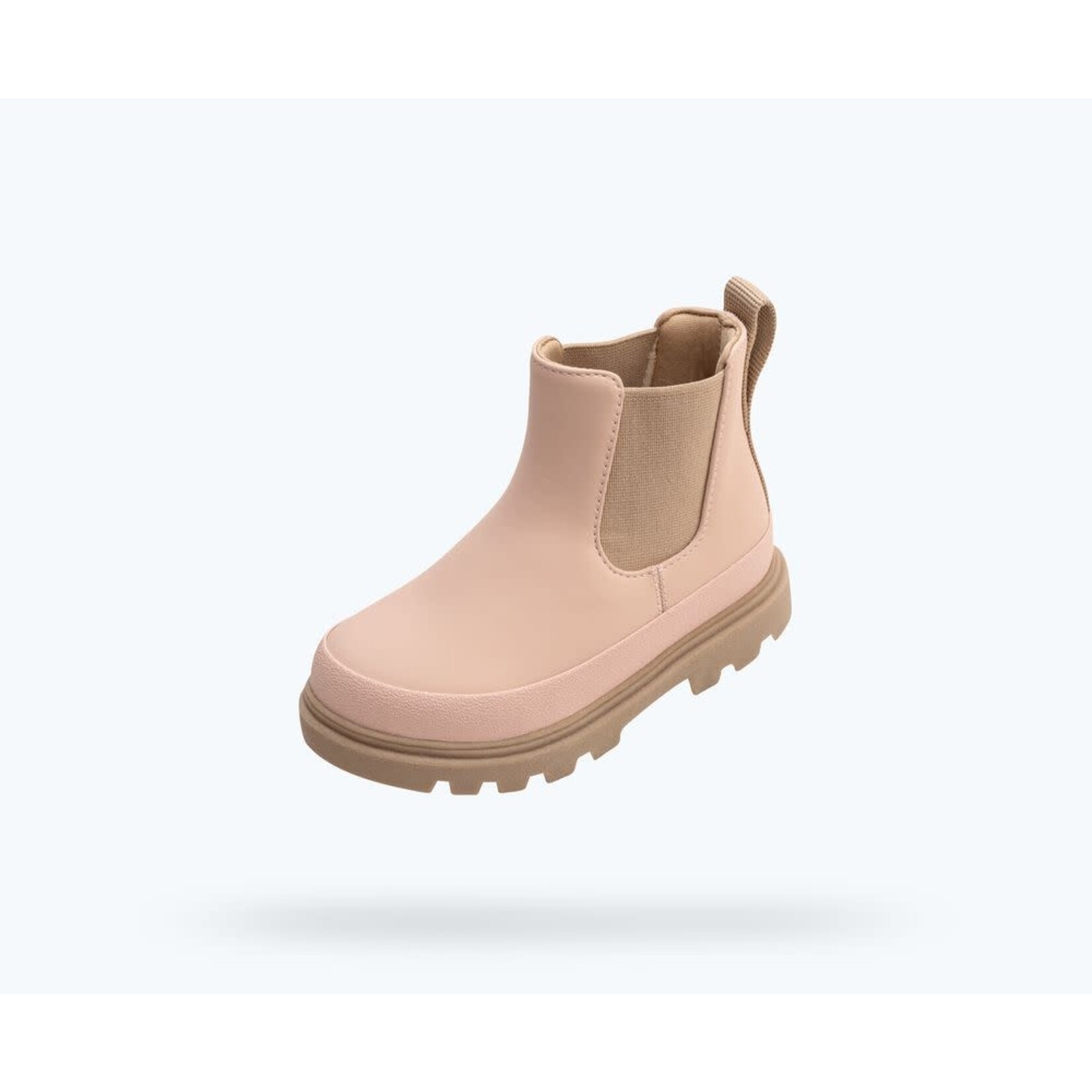 Native NATIVE - Bottes mi-saison imperméables 'Kensington Chelsea Little Kid - Rose caméléon/Beige lin'