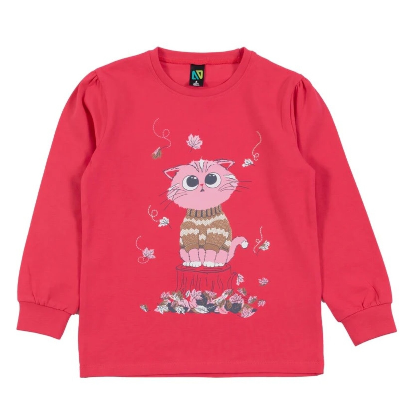Nanö NANÖ - Pink pajamas with autumnal cat print