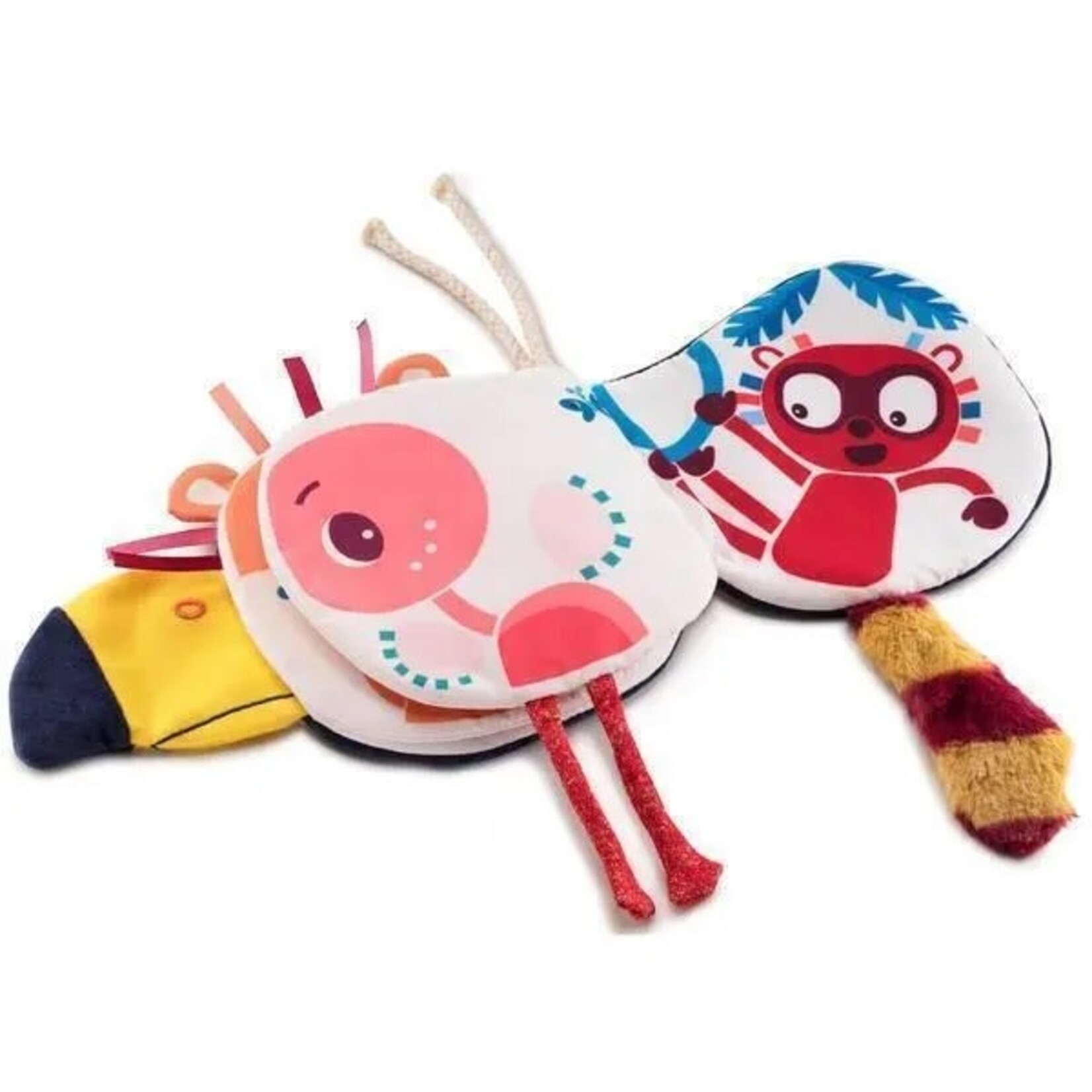 Lilliputiens LILLIPUTIENS - Fabric Book 'Who's Hiding Behind Pablo?'