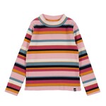 Nanö NANÖ - T-shirt à manches longues et rayures colorées 'Balade automnale'