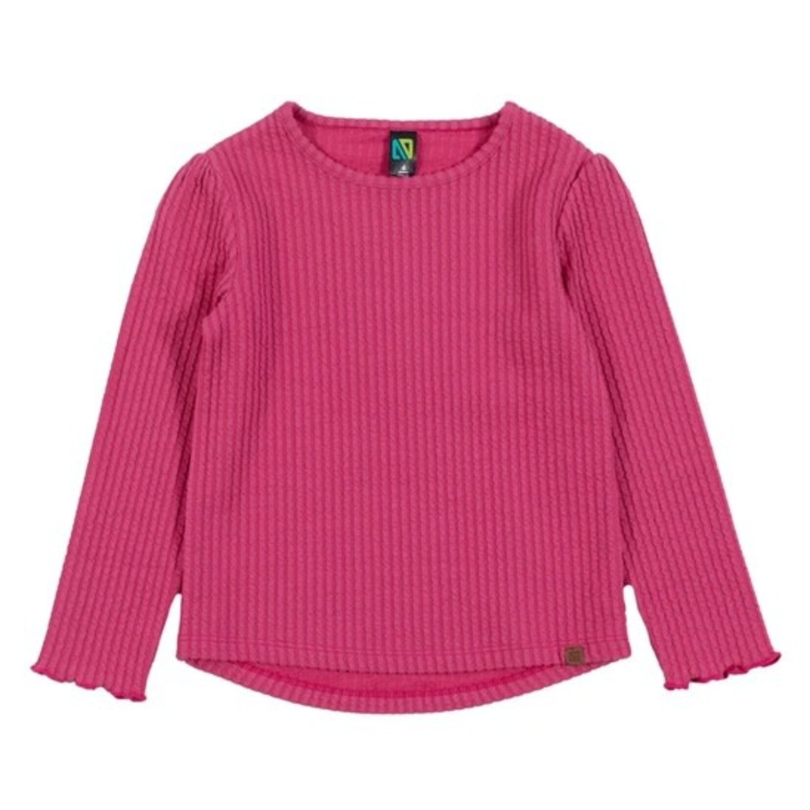 Nanö NANÖ - T-shirt à manches longues rose 'Fleurs d'Antan'