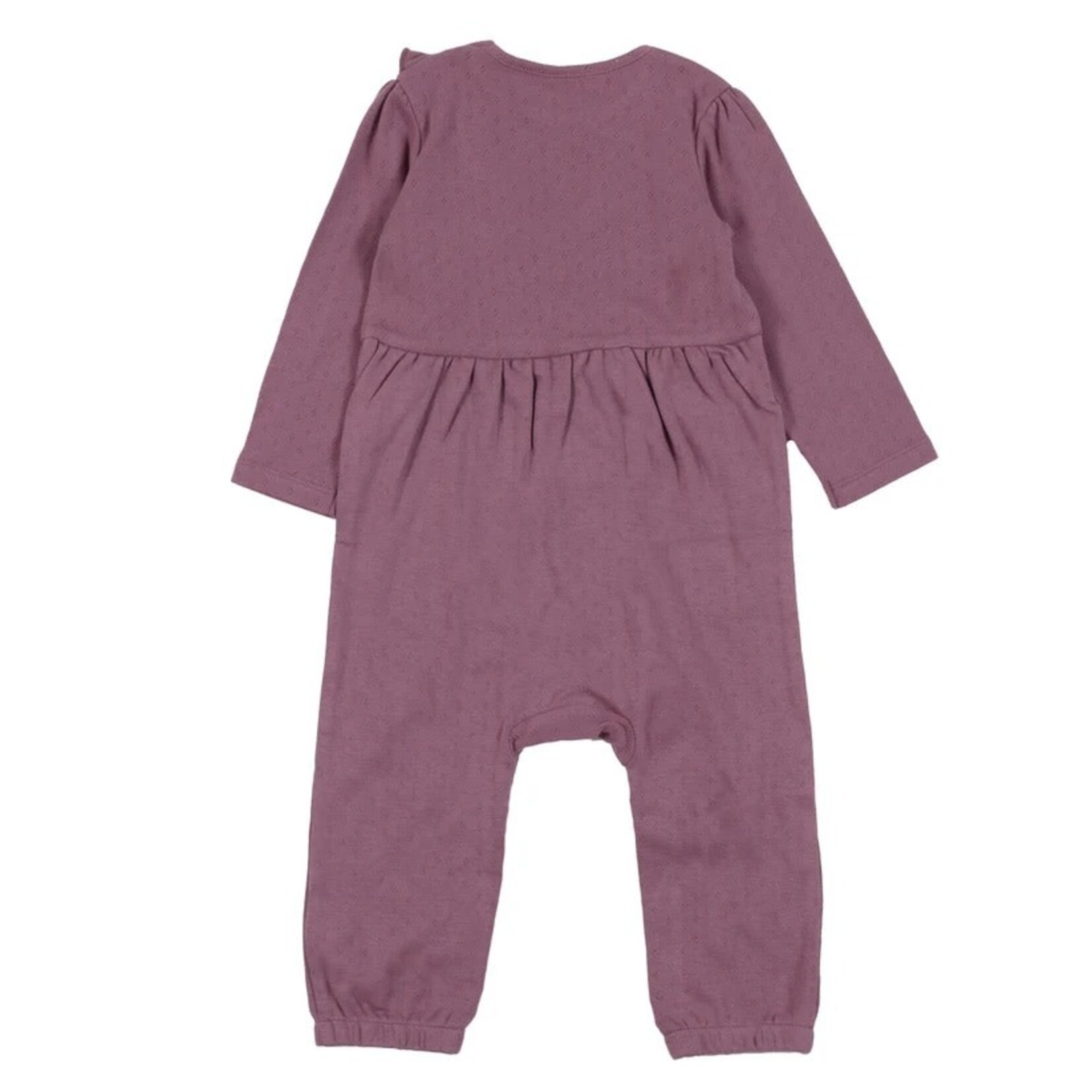 Nanö NANÖ - 2-piece set - Purple romper with matching headband