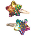 Hatley HATLEY - 2 barrettes 'Étoiles à paillettes multicolores'