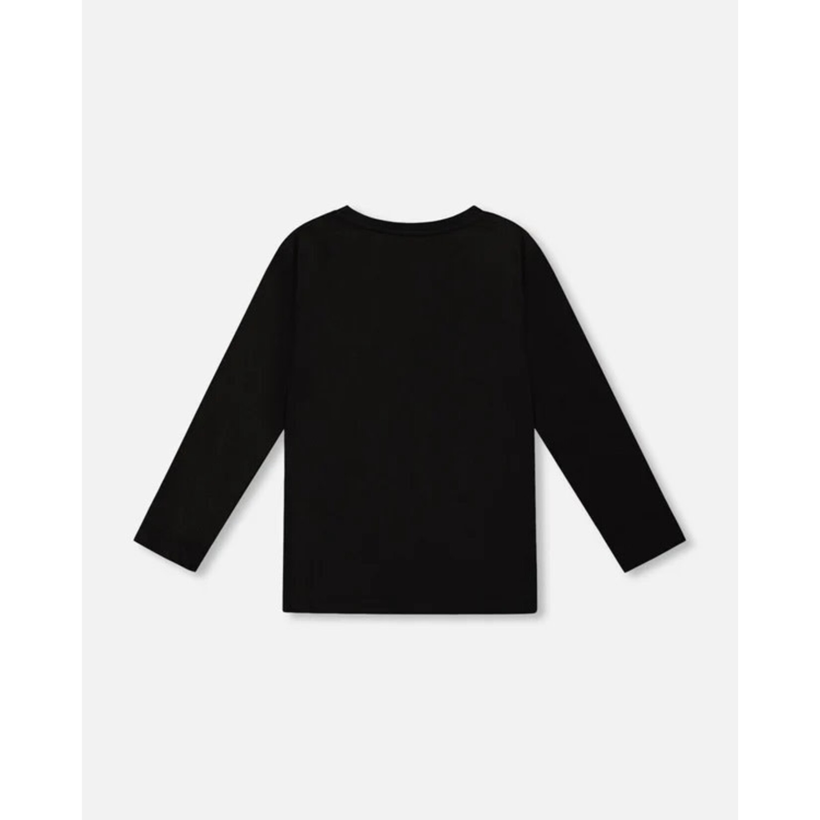 Deux par Deux DEUX PAR DEUX- Longsleeve Jersey T-shirt With Green Dinosaur Print 'B.O.Y.S'