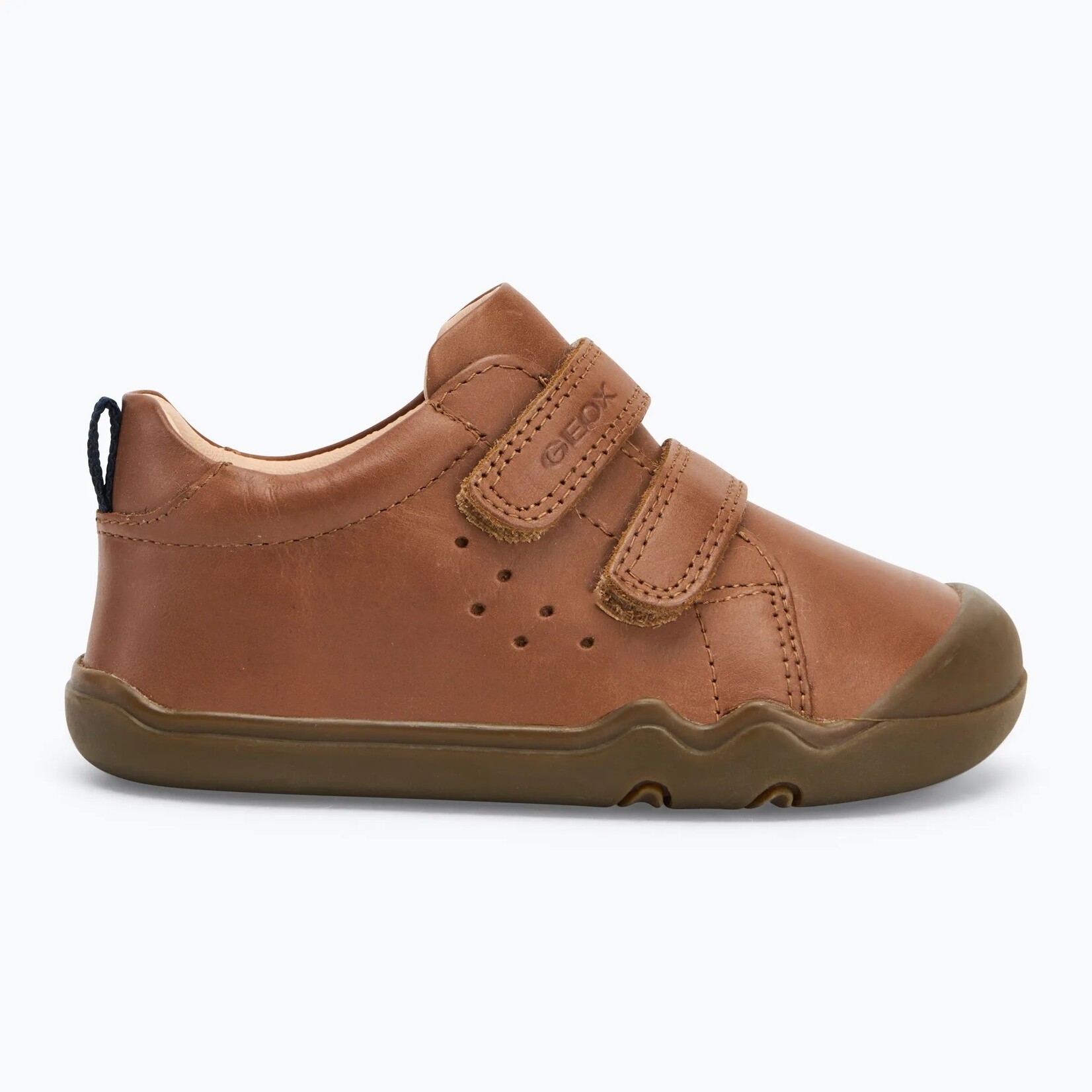 Geox GEOX - Bottillons de cuir 'B Steppieup - Cognac'